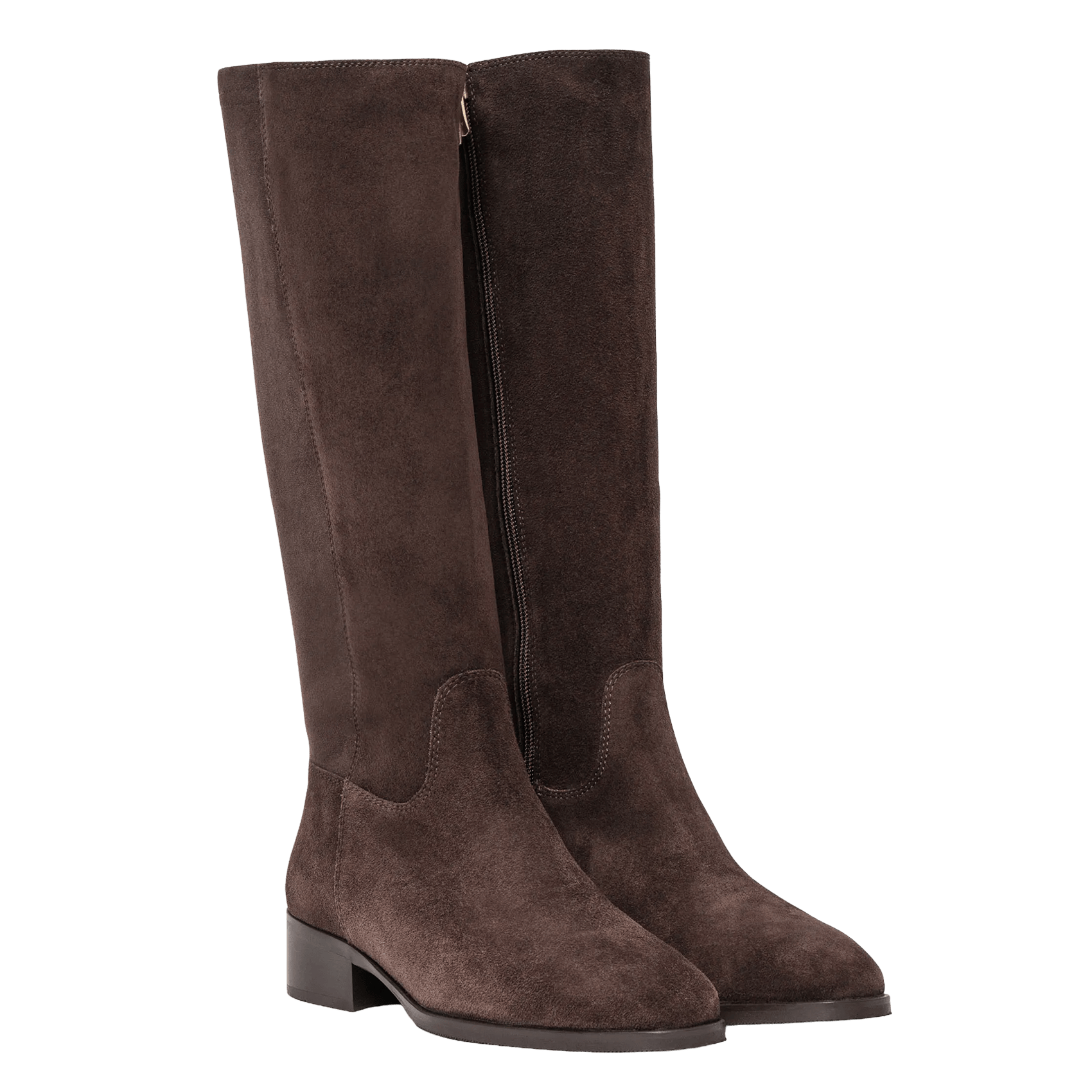 Leather boots BOCAGE Brown