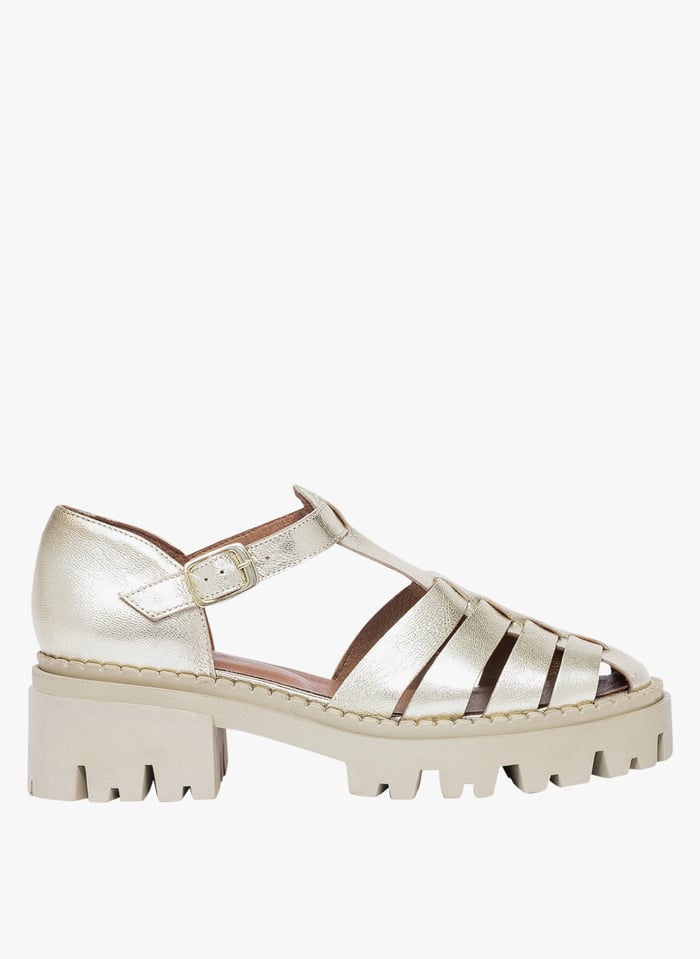 Sandales Hautes En Cuir Habba Dore Bocage Femme Place des