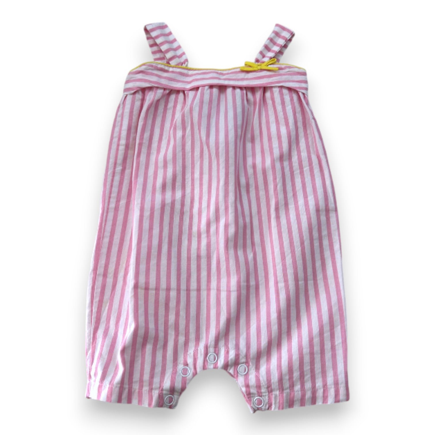 Pink baby jumpsuit - 6 months PETIT BATEAU - Seconde Main Pink