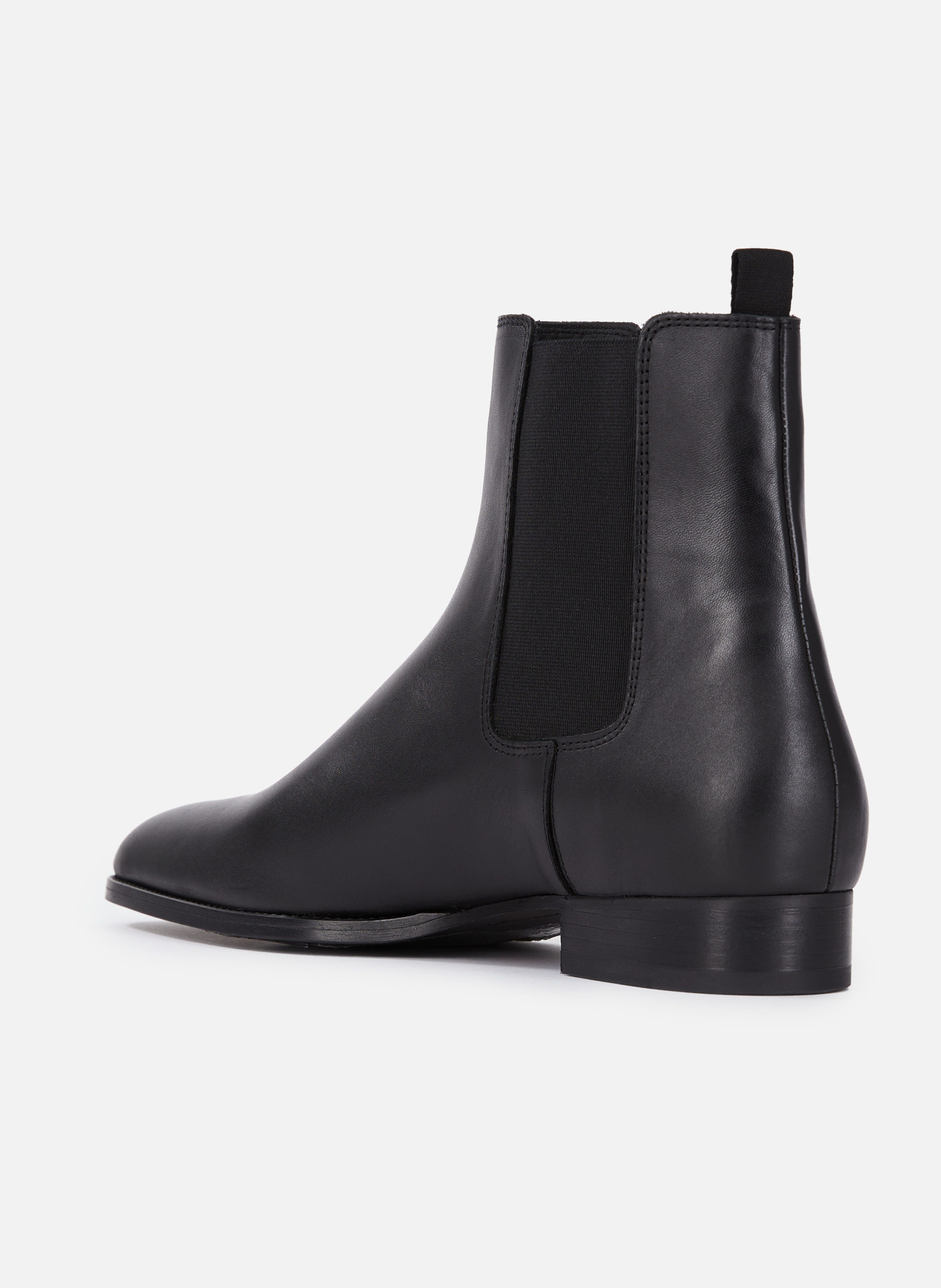 Leather Chelsea boots THE KOOPLES Black