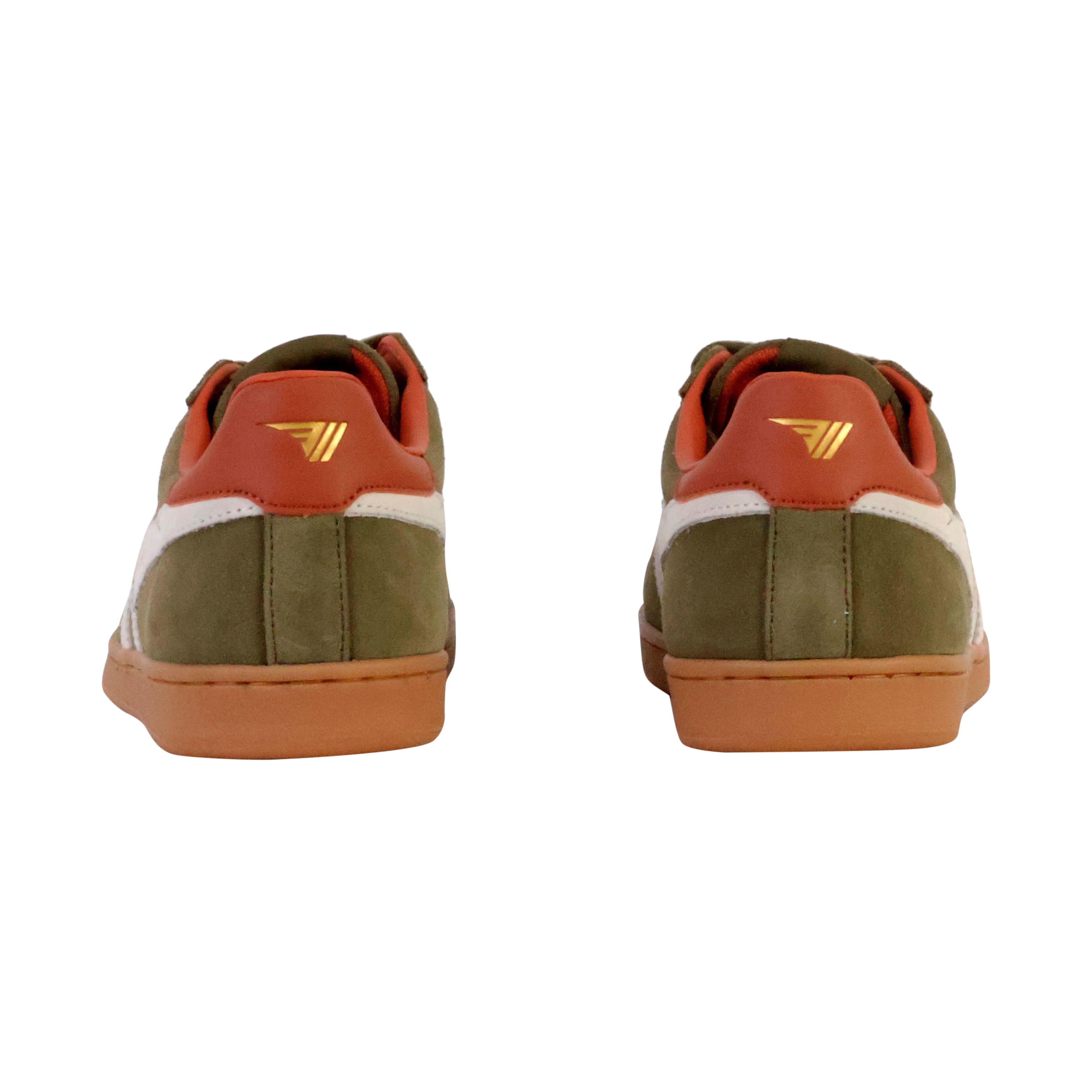 Leather sneakers equipe ii suede GOLA Green