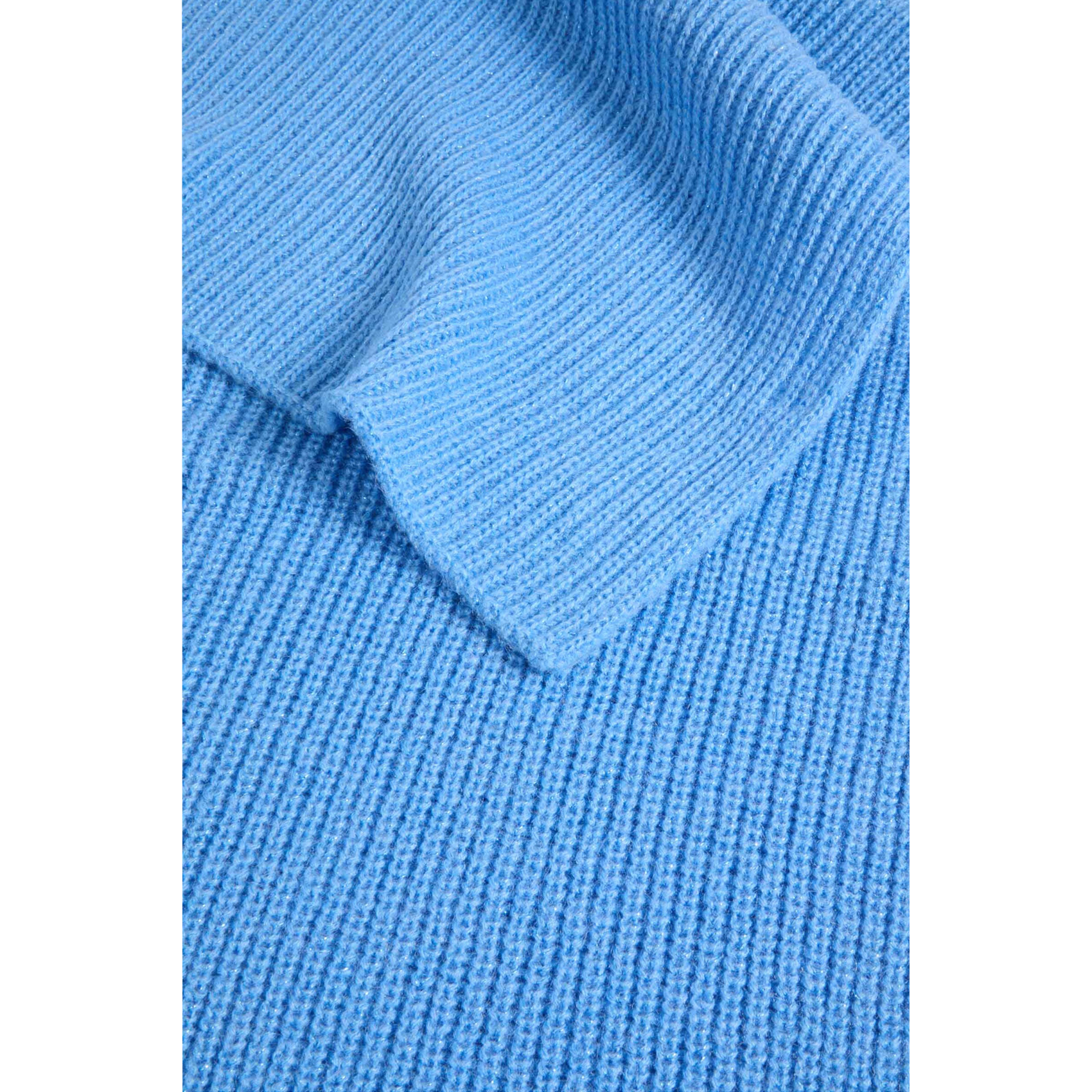 Echarpe en maille MORGAN Bleu