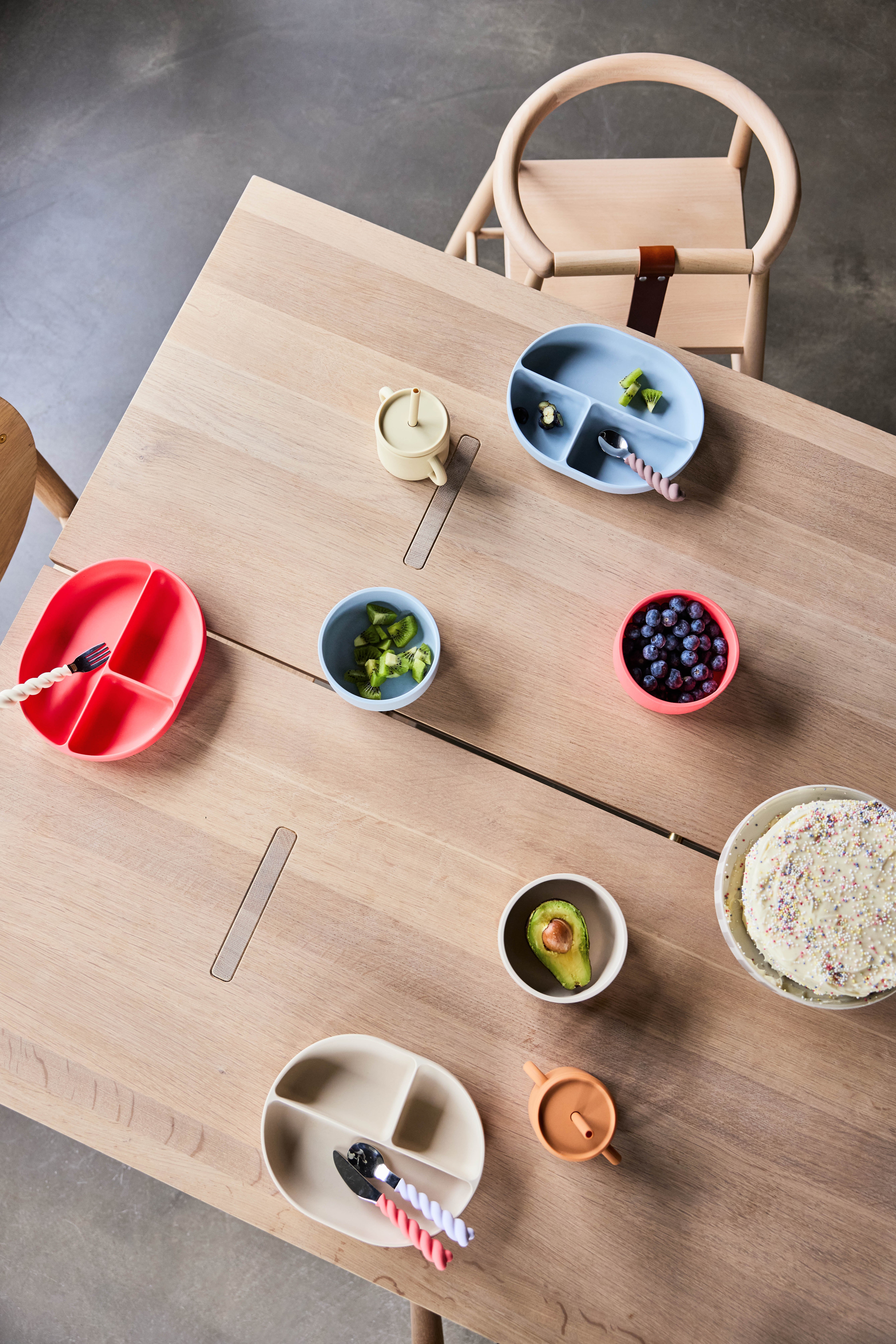 Silicone plate OYOY LIVING DESIGN Pink