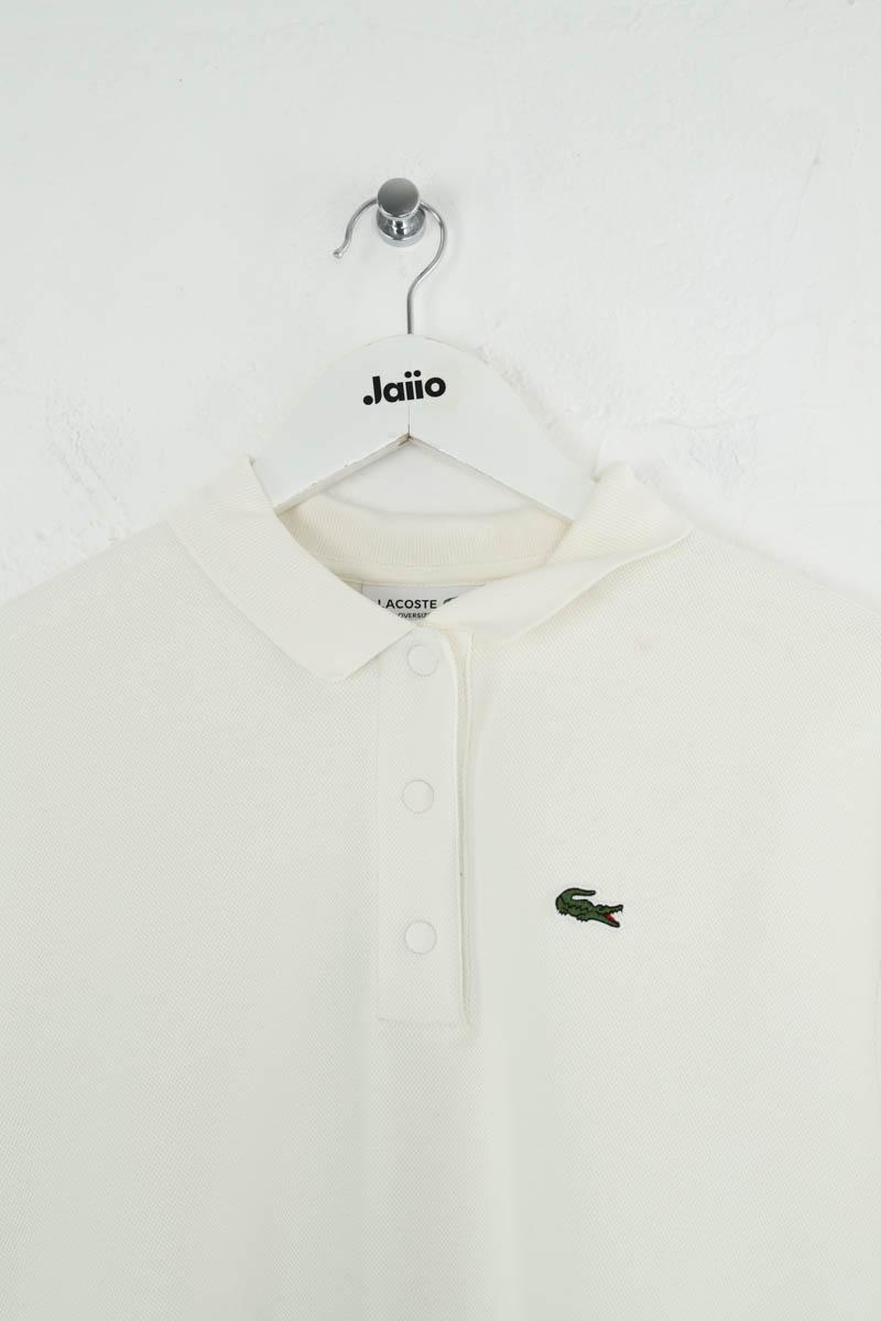 Cotton polo shirt LACOSTE - SECONDE MAIN White