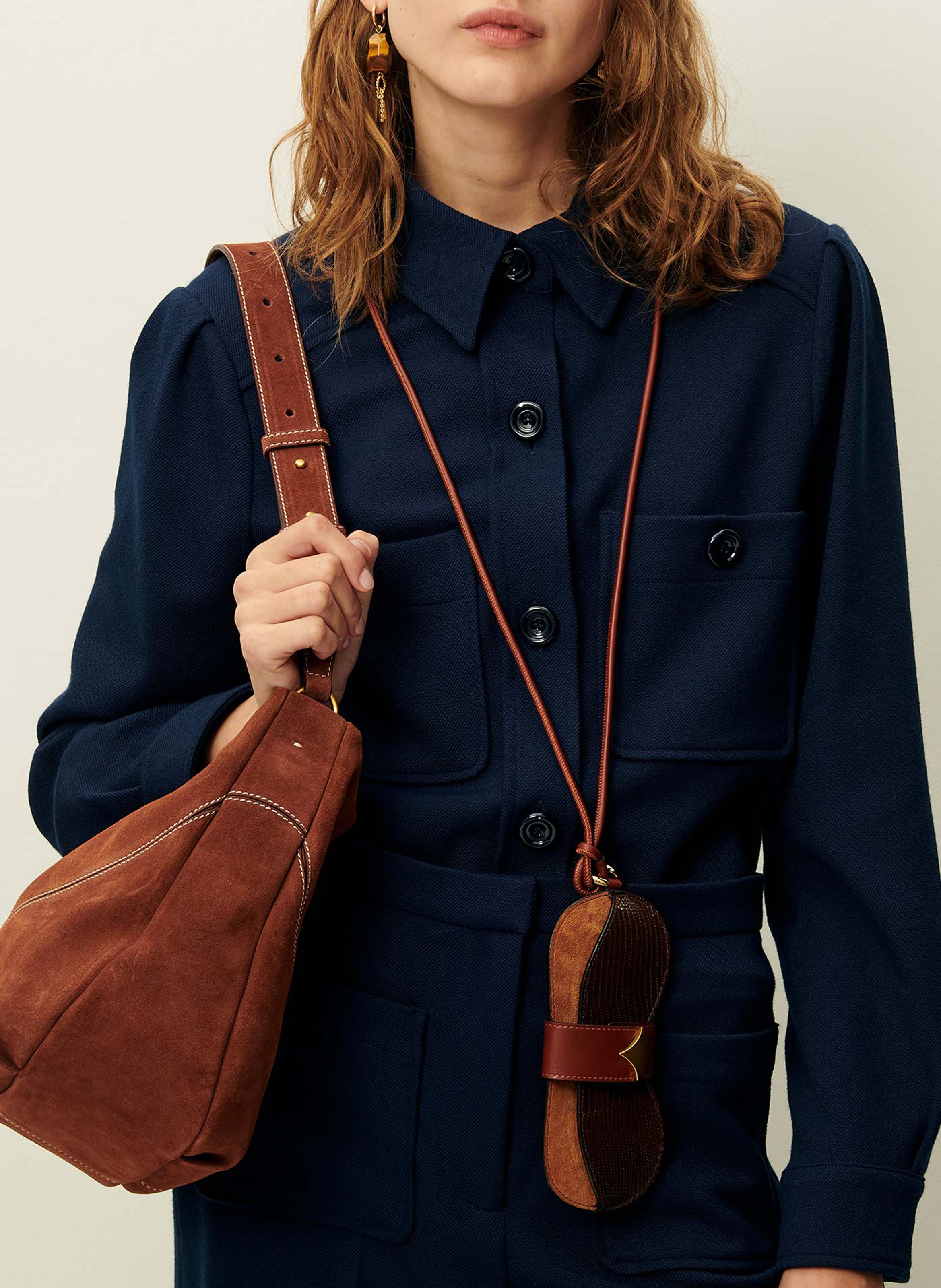 Chemise col classique droite SESSUN Bleu