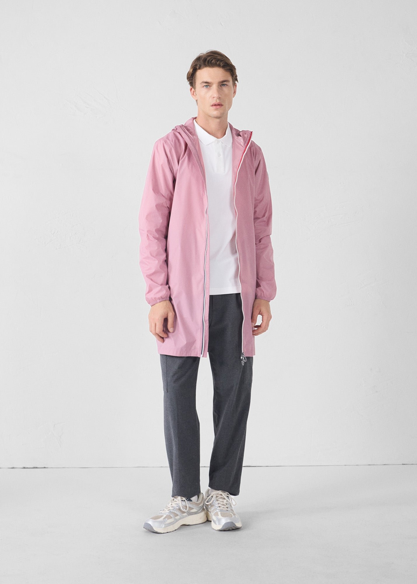 Packable long raincoat Skye JOTT Pink