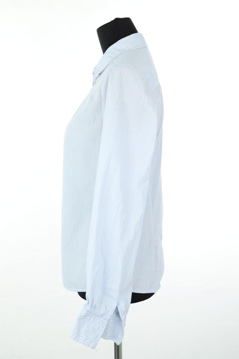 Cotton shirt TARA JARMON - Seconde Main Blue