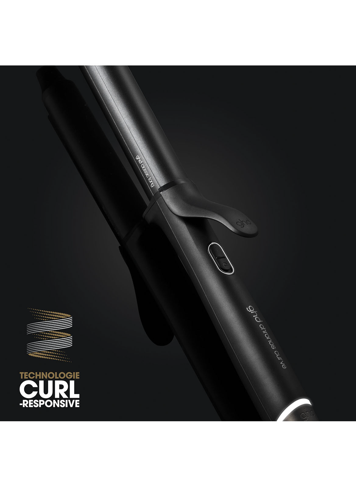 BOUCLEUR GHD CHRONOS CURVE CLASSIC TONG GHD Noir