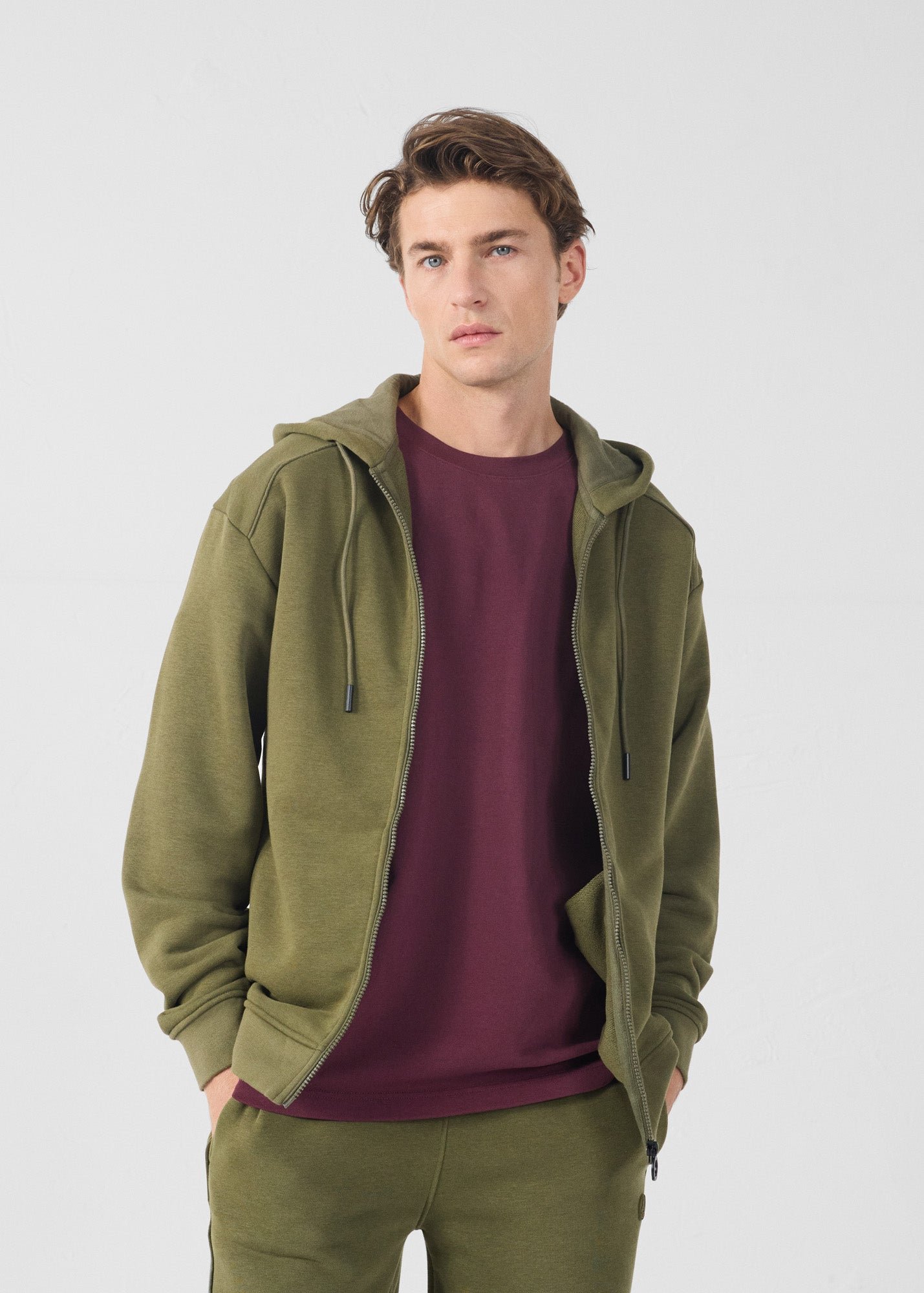 Royal zip jacket JOTT Green