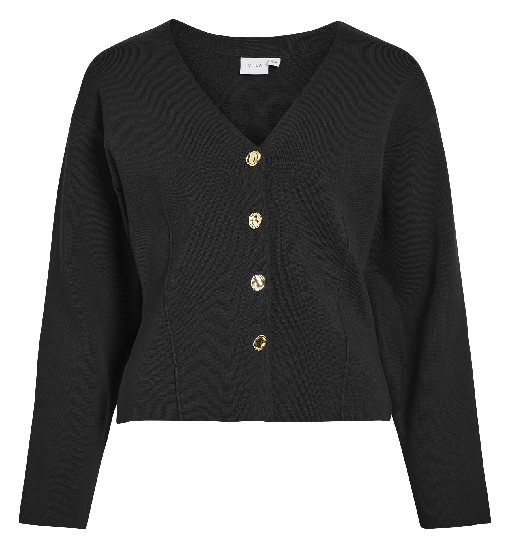 Gilert V-neck VILA Black