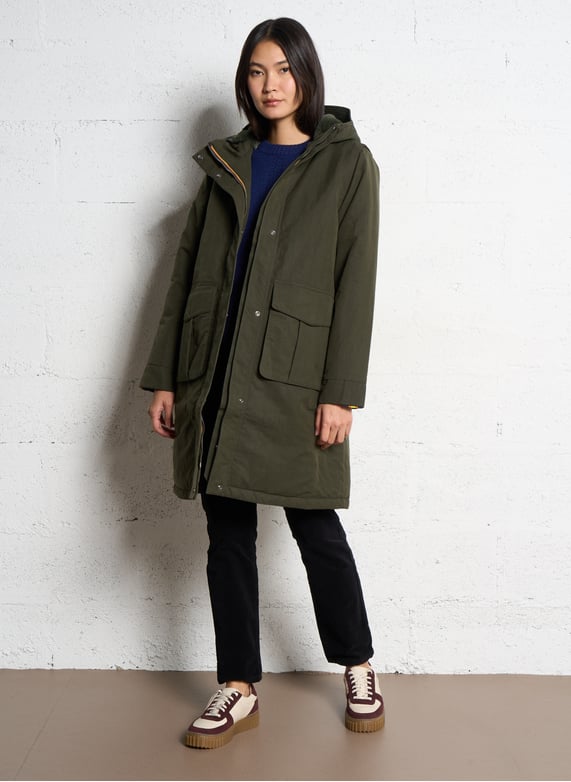 Pantalon slim velours en coton stretch | Noir by SUD EXPRESS Pantalon slim velours en coton stretch Noir