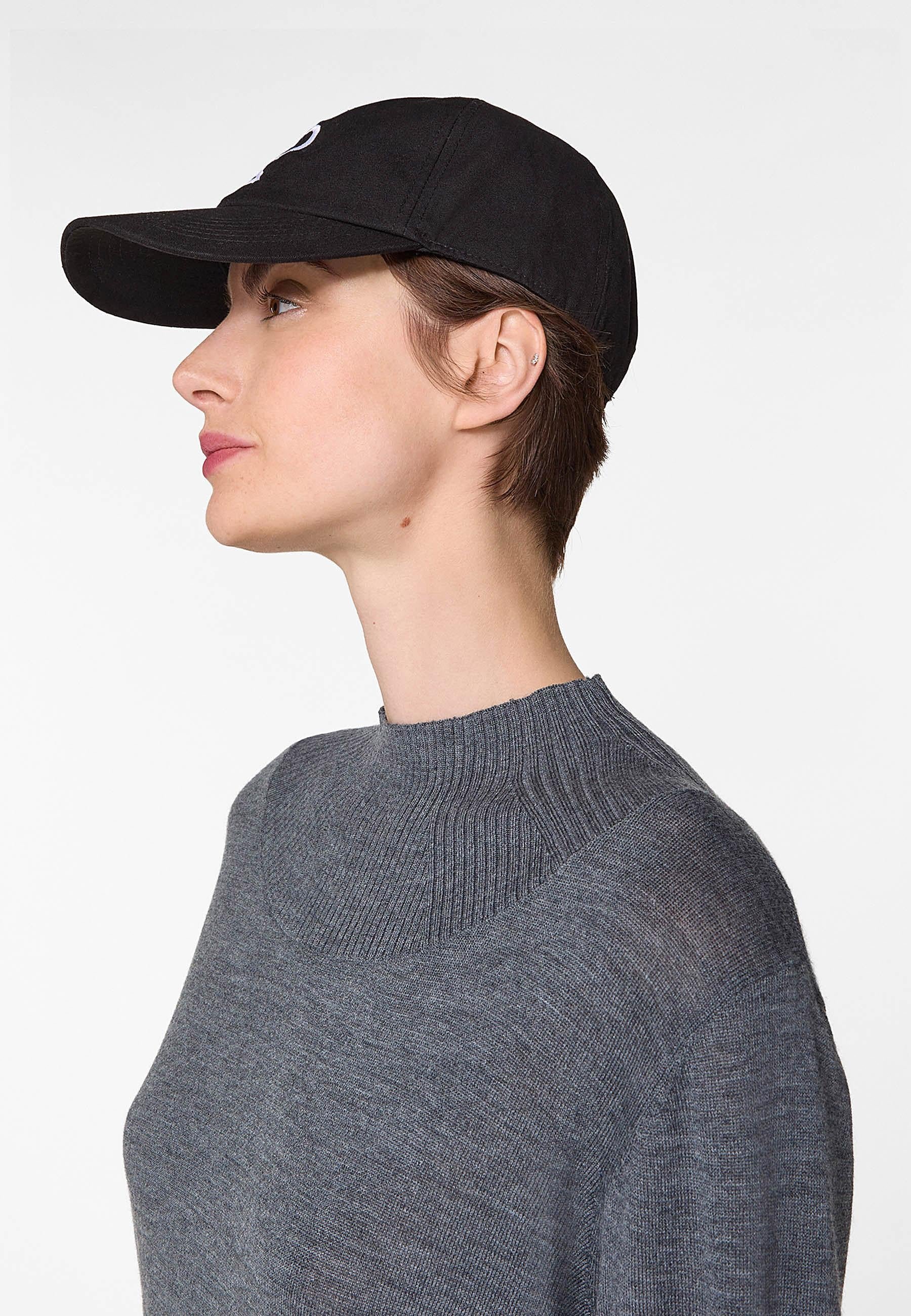 High-neck merino wool sweater RODIER Grey