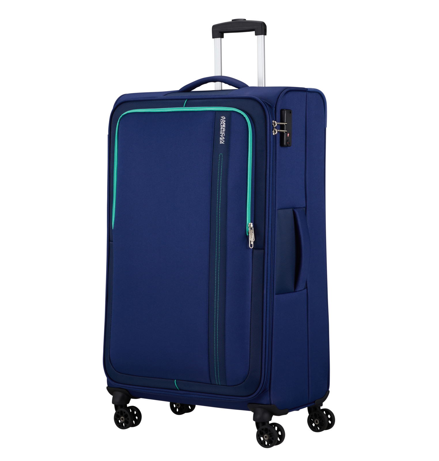 Sea Seeker 4-Wheel Suitcase Size L AMERICAN TOURISTER Blue