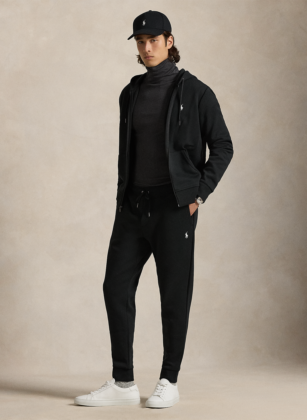 Jogginghose aus Baumwoll-Mix POLO RALPH LAUREN Schwarz