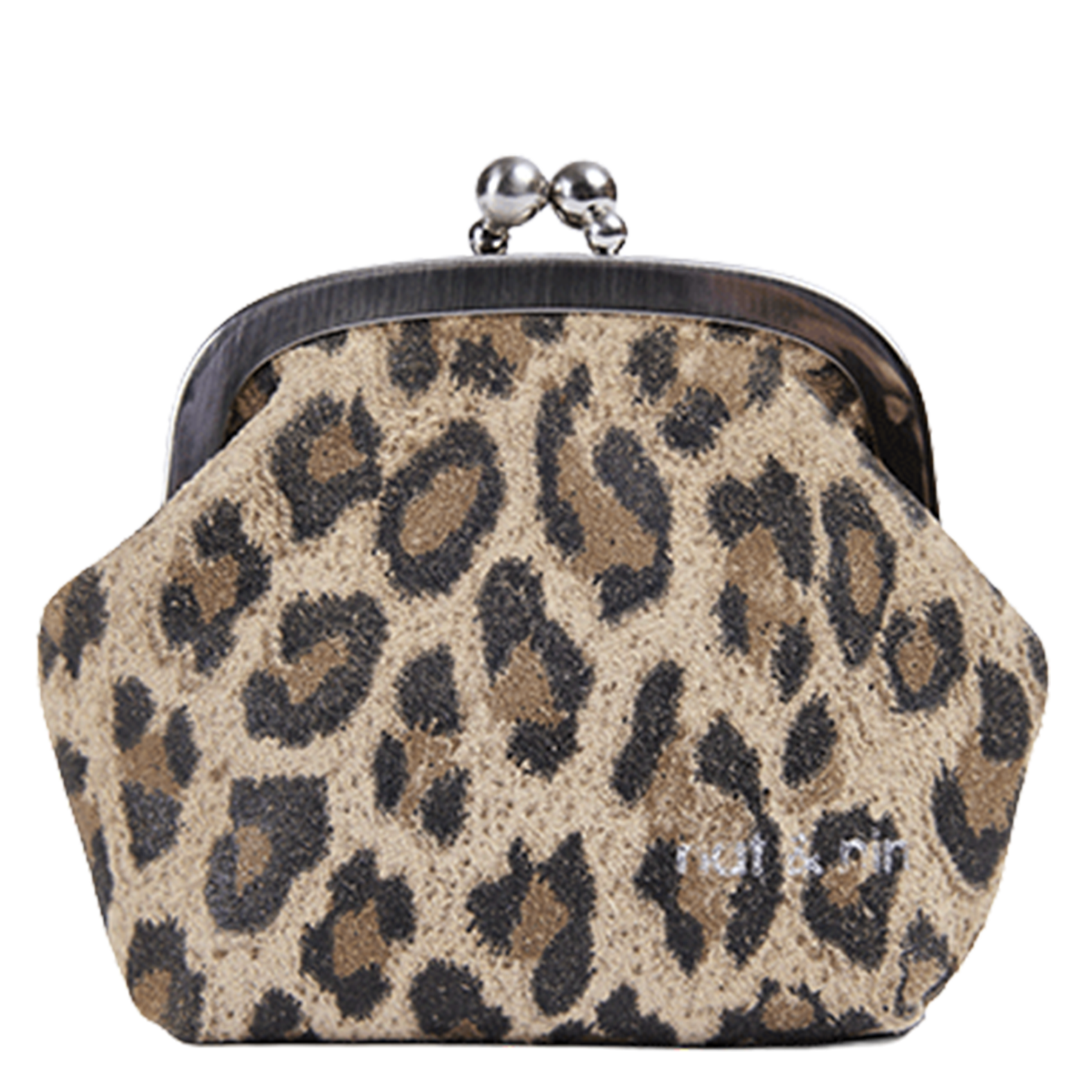 Porte-monnaie en cuir NAT & NIN