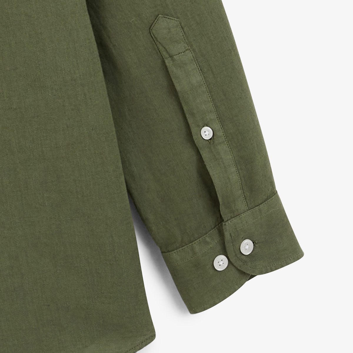 Long-sleeve shirt with chest pocket SERGE BLANCO Green