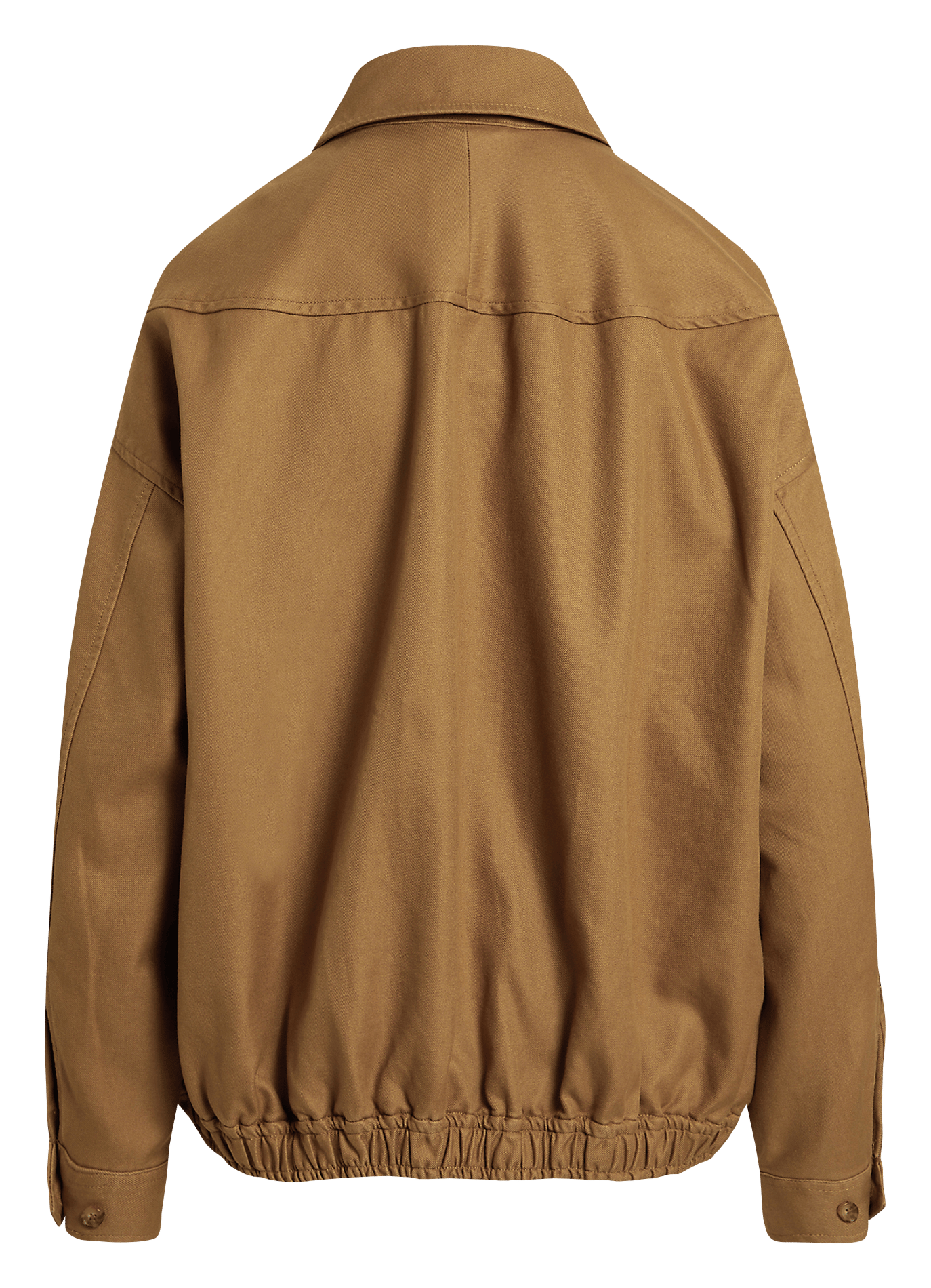 Cazadora de algodón con cuello clásico POLO RALPH LAUREN Beige