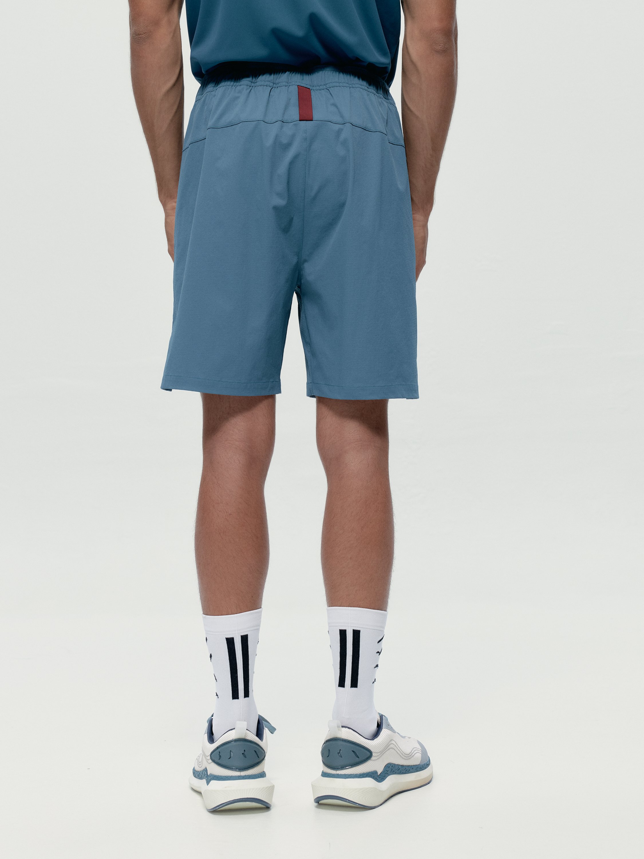 Short men's sports training running NATRON 2.0 BORN Blue