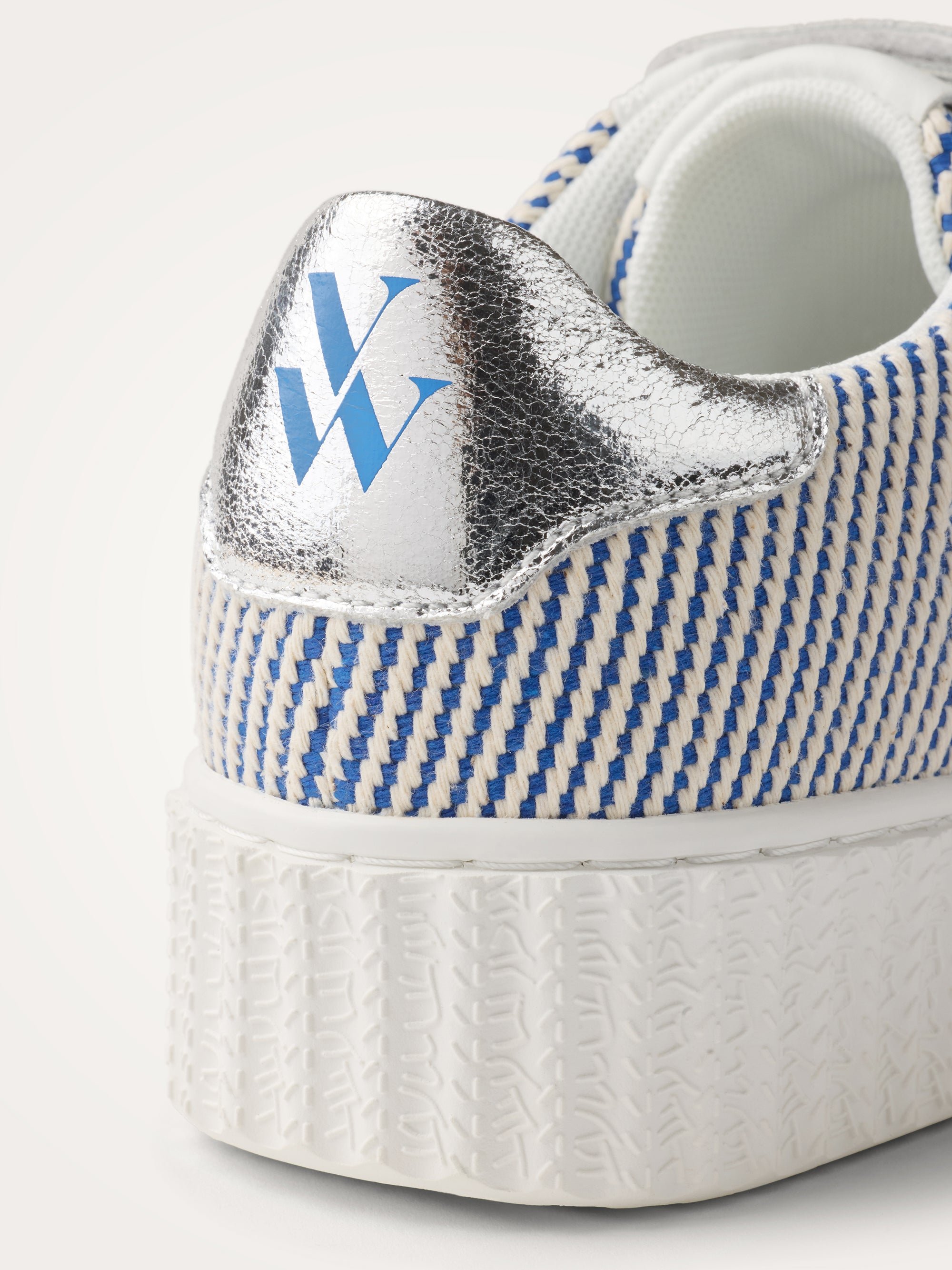 Low Velcro trainers VANESSA WU Blue