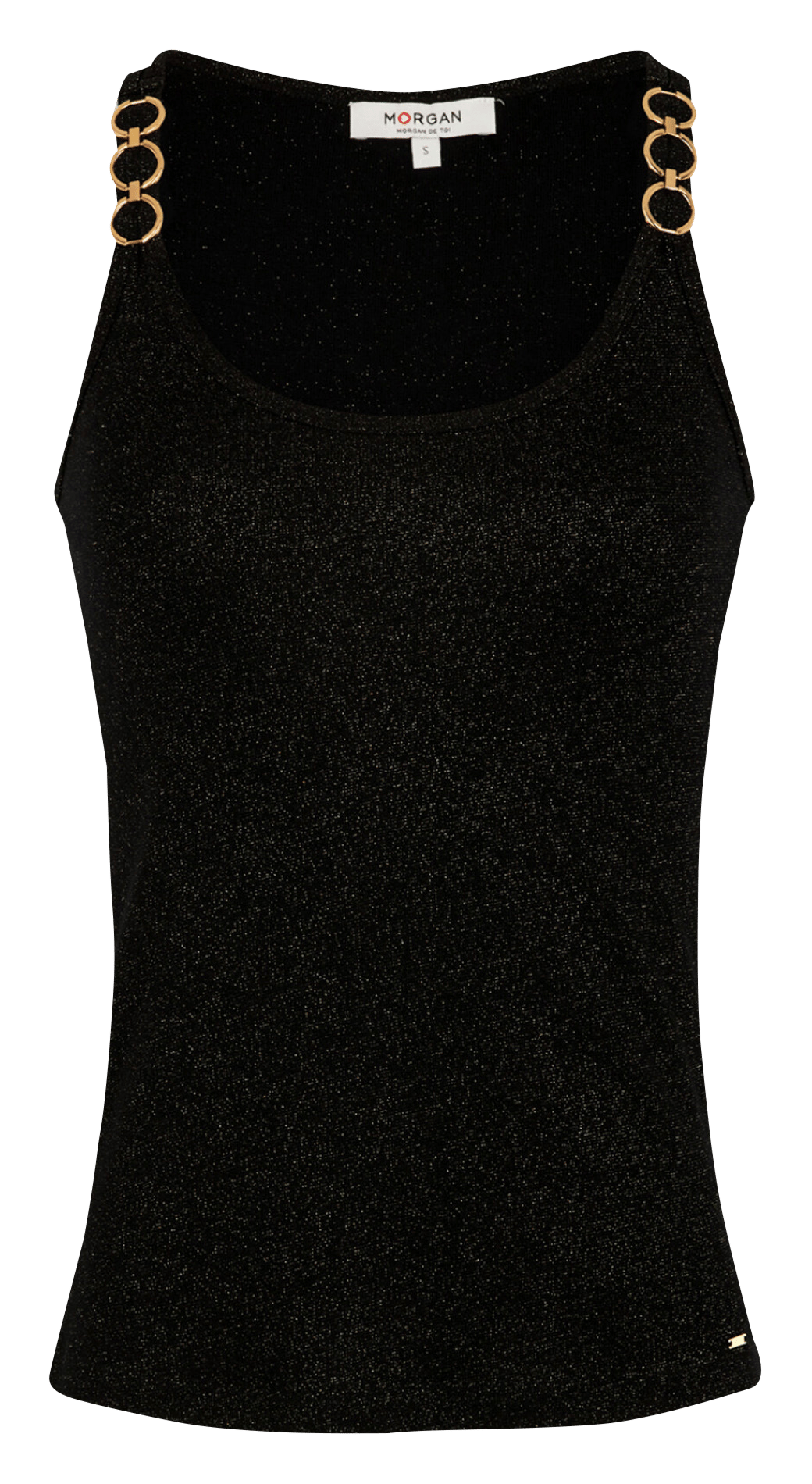 Débardeur col rond MORGAN Noir