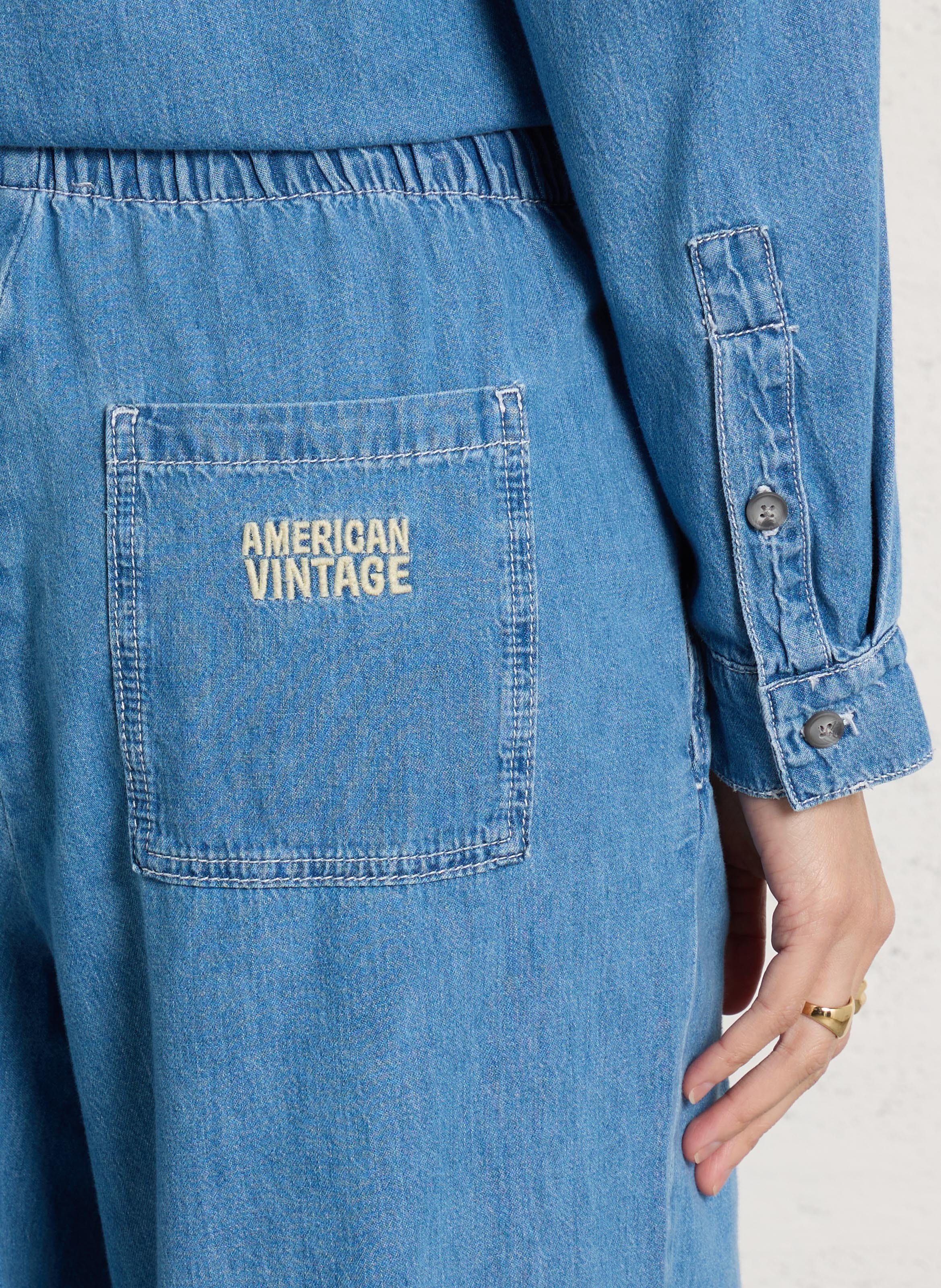 BROEK AMERICAN VINTAGE Blauw