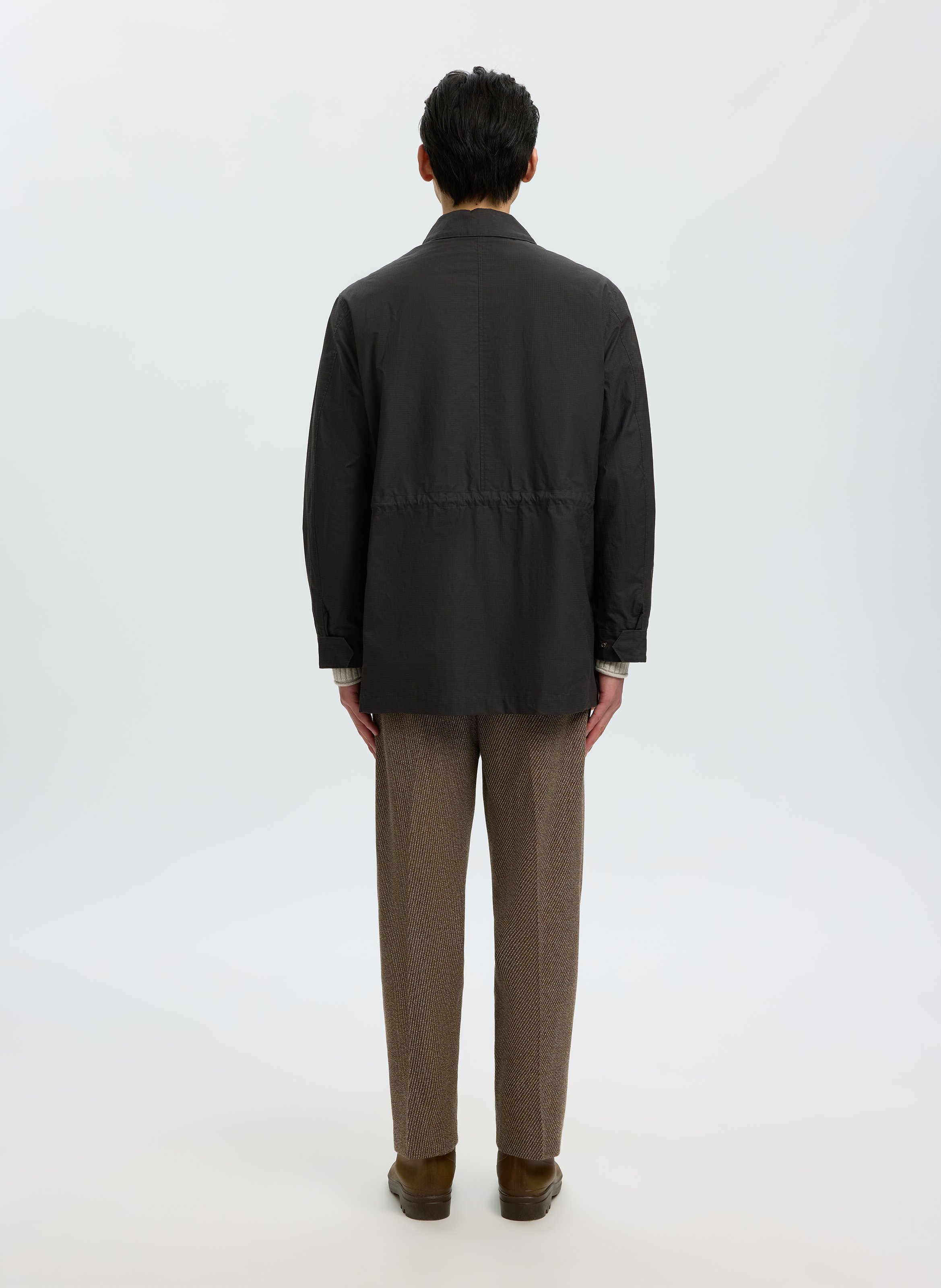 Parda classic organic cotton shirt SELECTED Brown