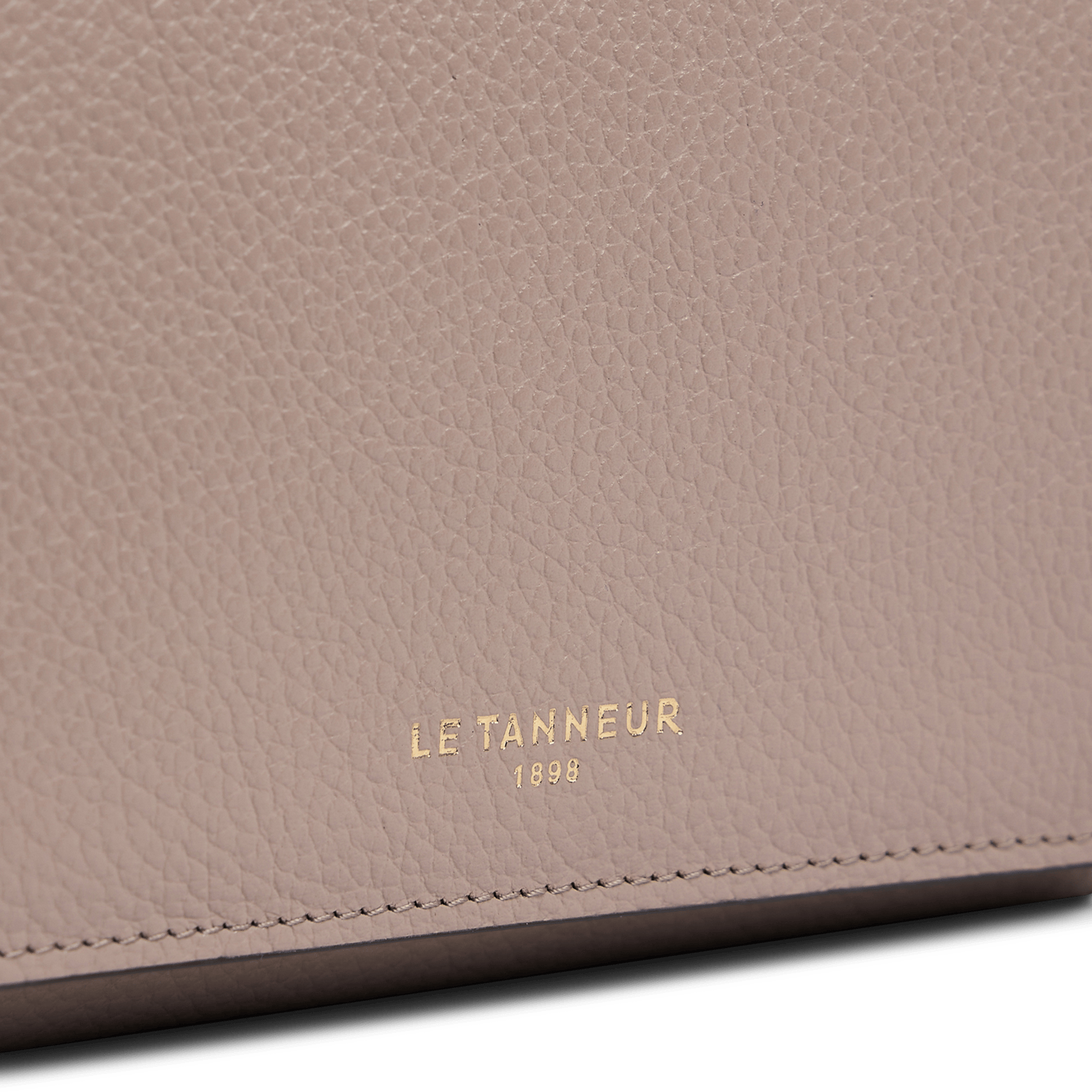 Portefeuille en cuir LE TANNEUR Beige