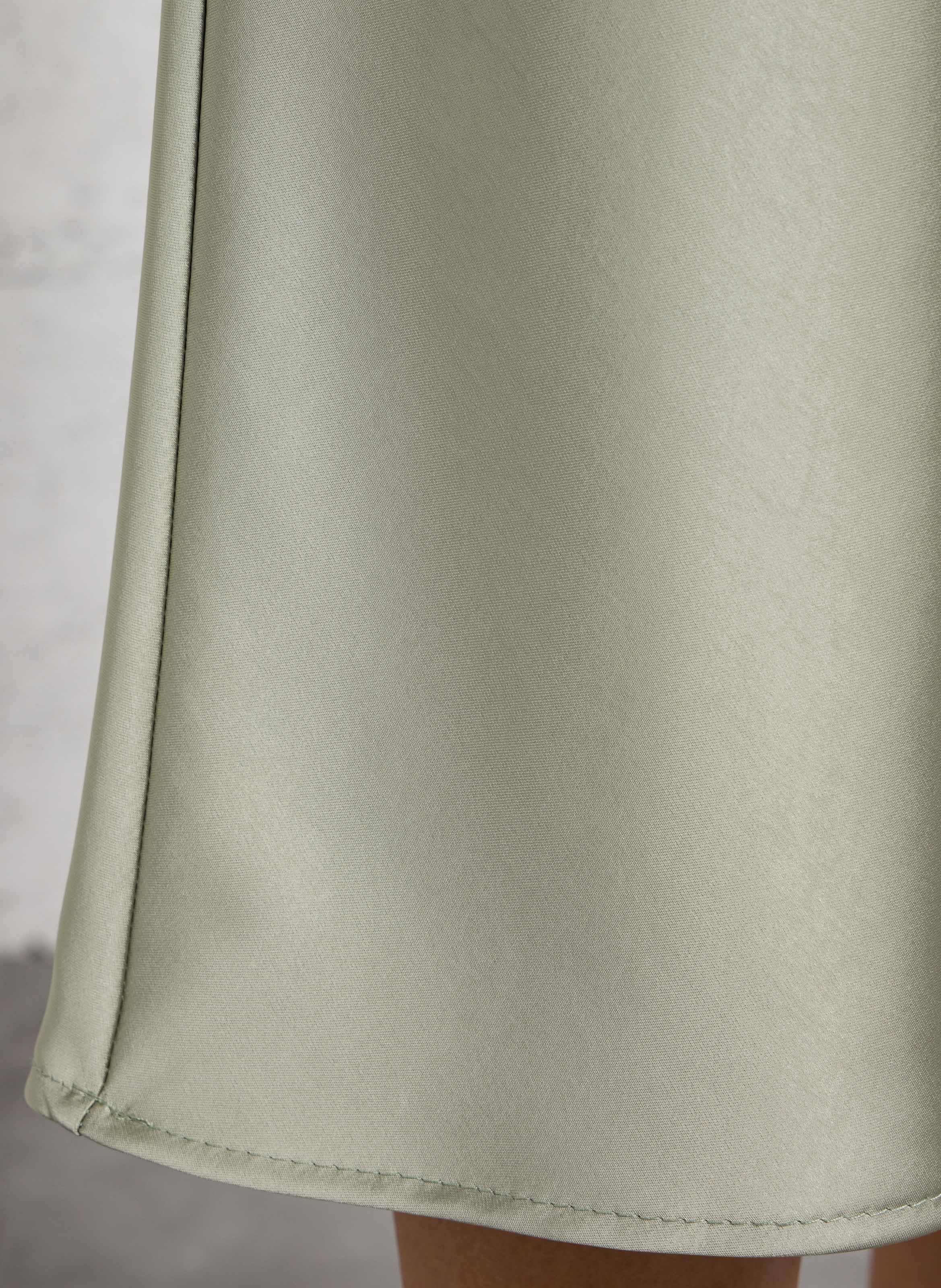 Jupe midi fluide | Vert IMPERIAL Femme