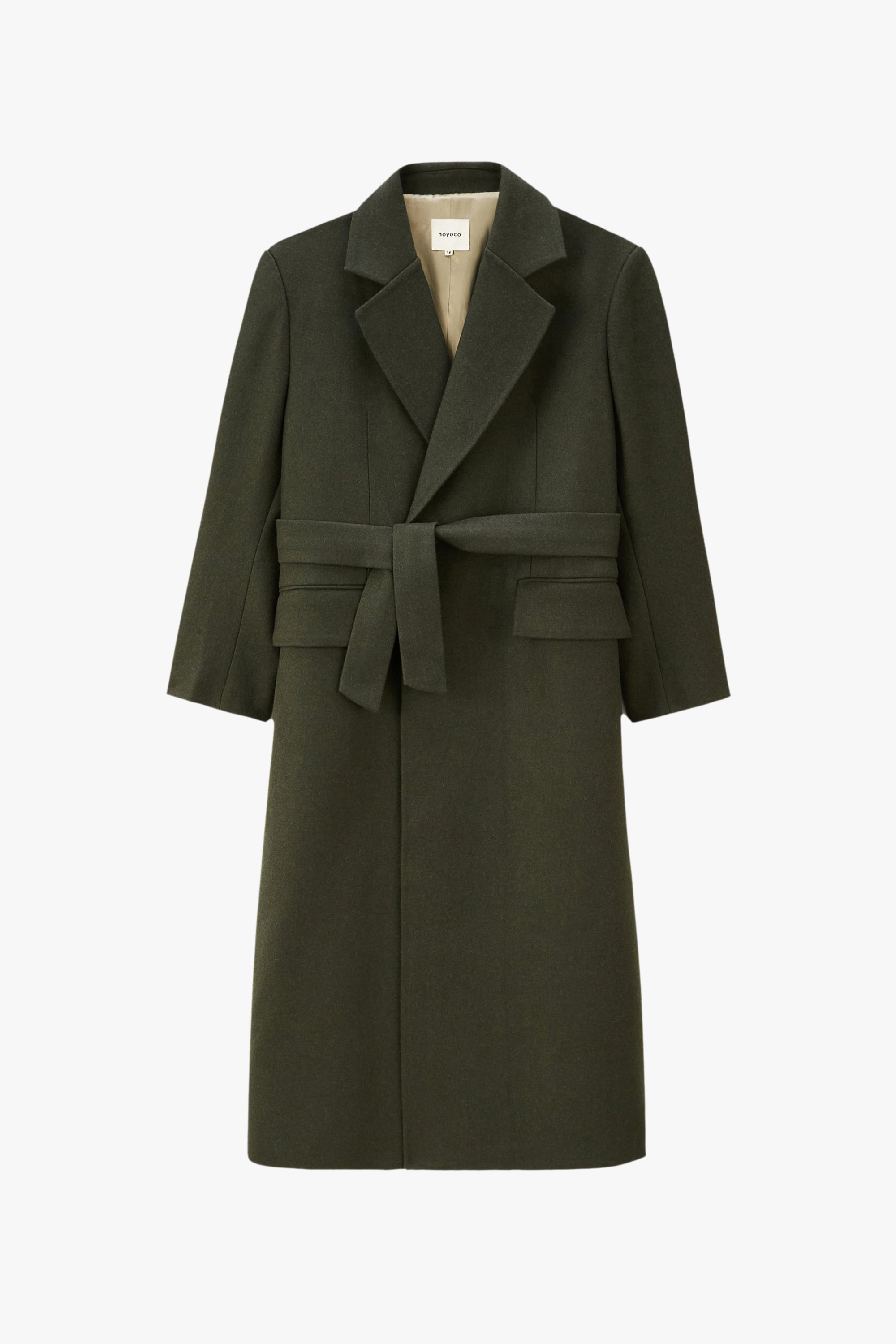 MANTEAU STRUCTURÉ KUNO Noyoco Green