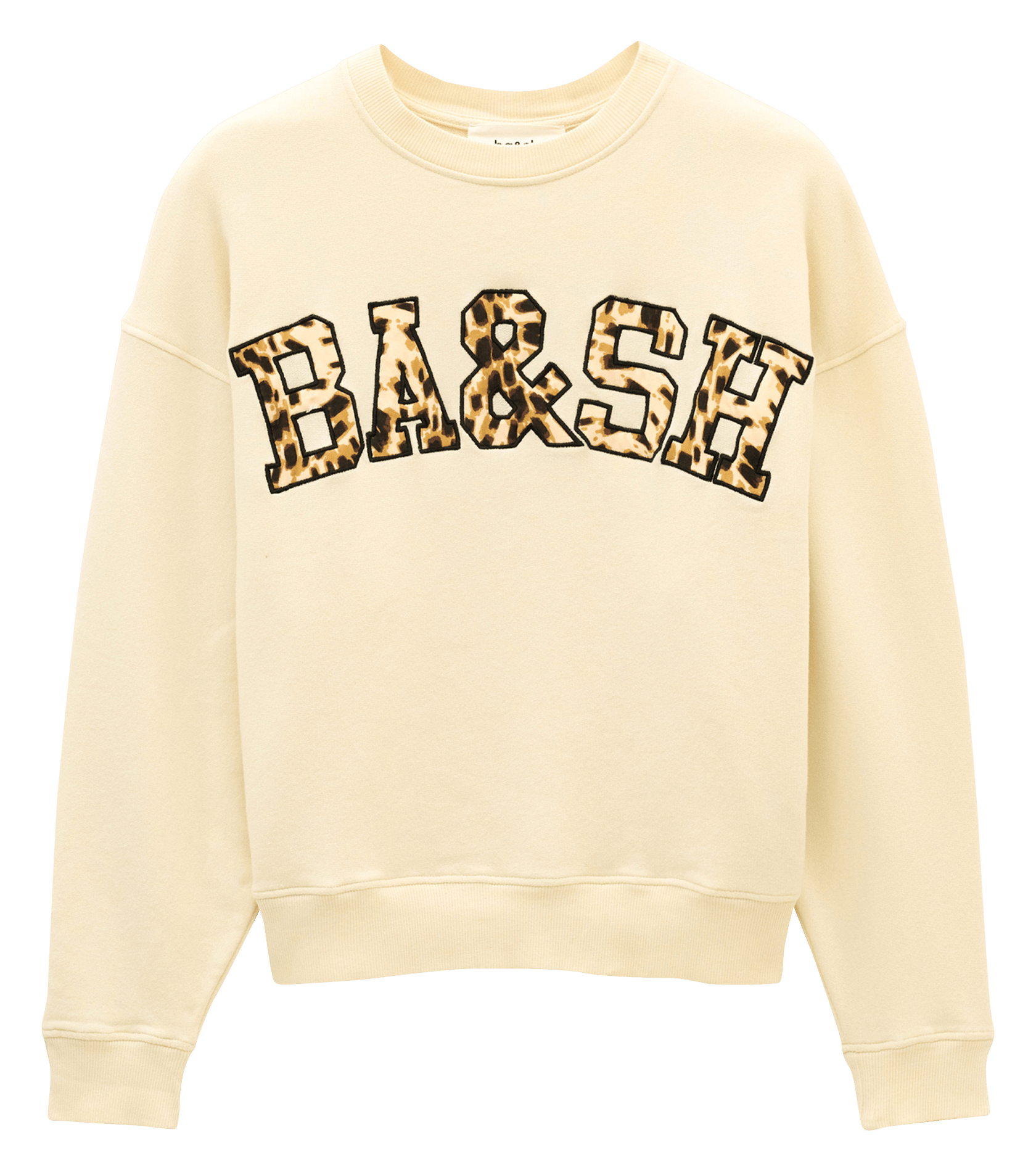 Straight cotton-blend sweater BA&SH Beige