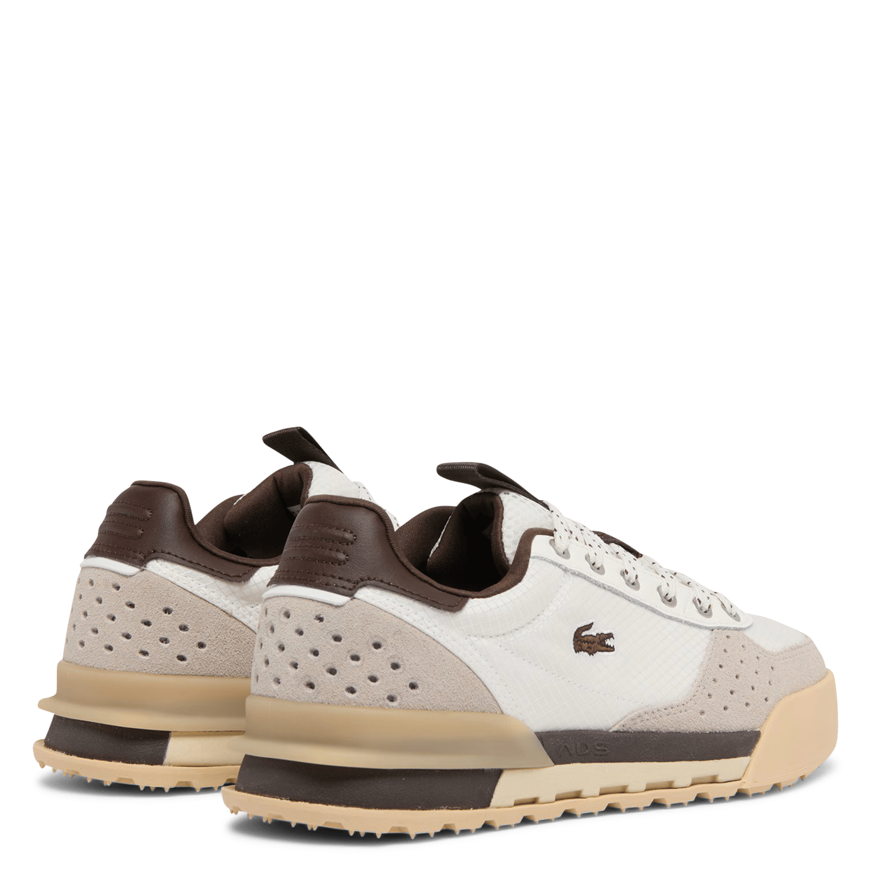 Baskets basses en cuir LACOSTE Blanc