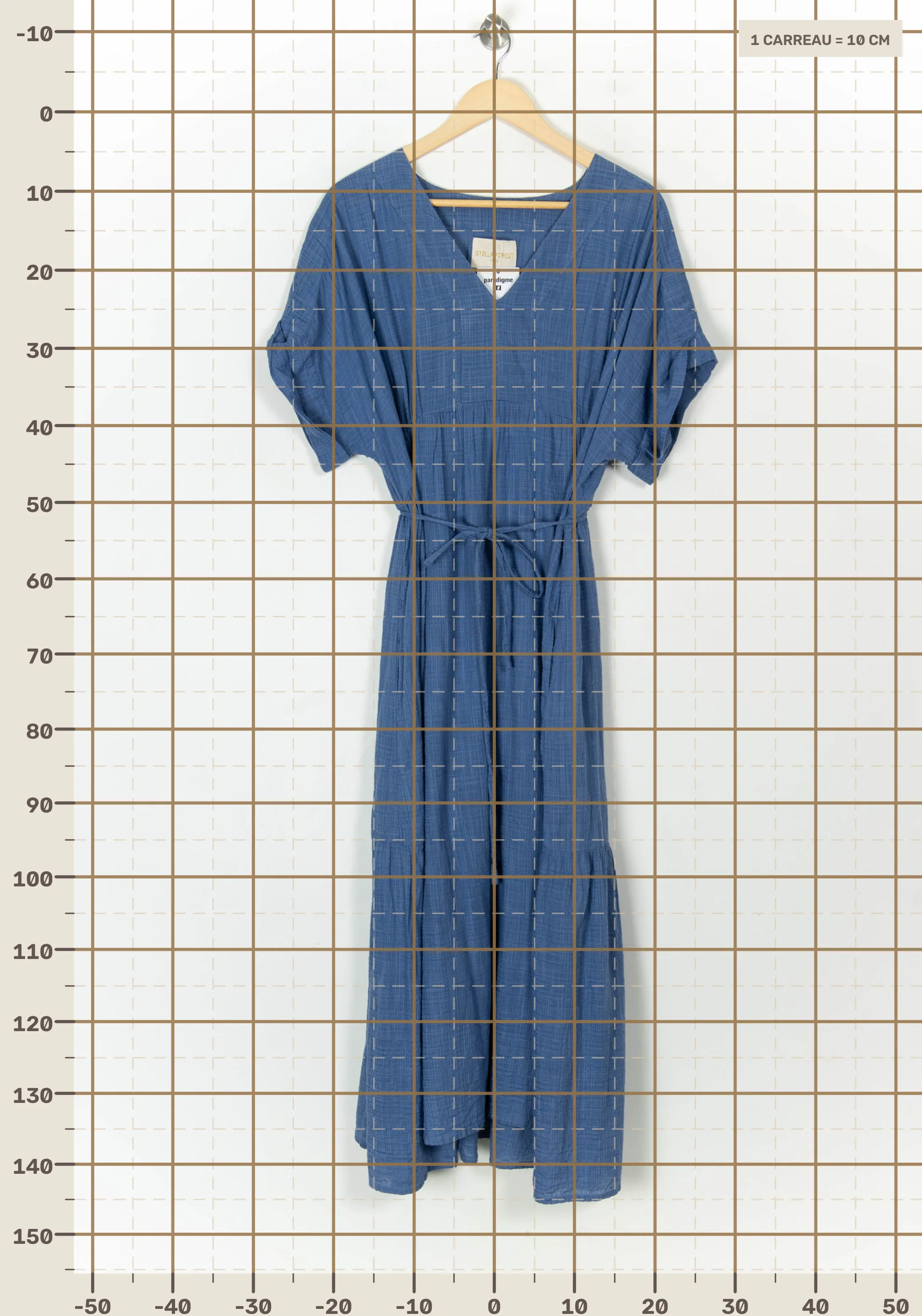 Long dress STELLA FOREST - SECONDE MAIN Blue
