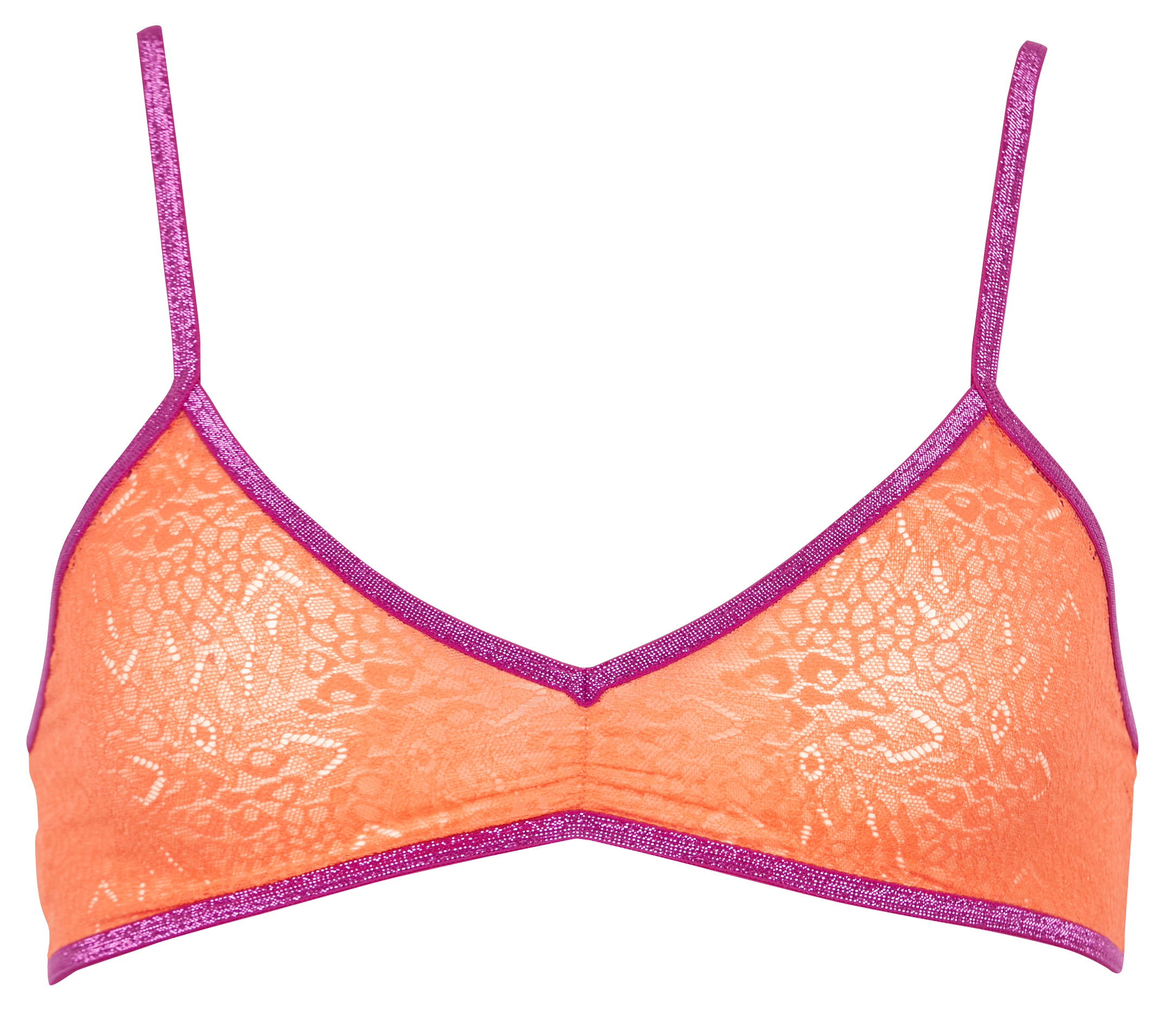 Crop top LA NOUVELLE Orange