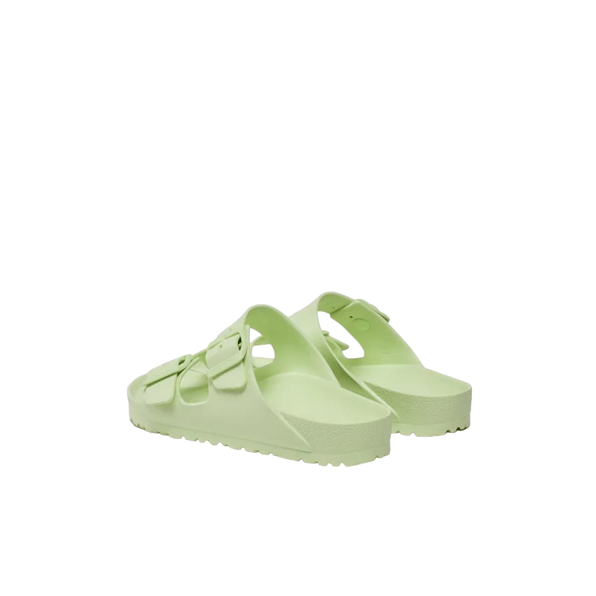 Faux leather sandals BIRKENSTOCK Green