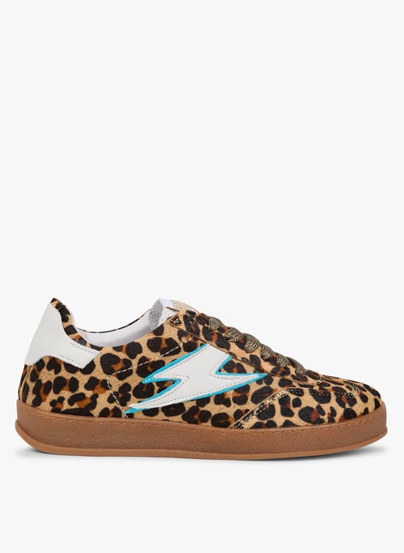 Basket femme imprimé animal hot sale