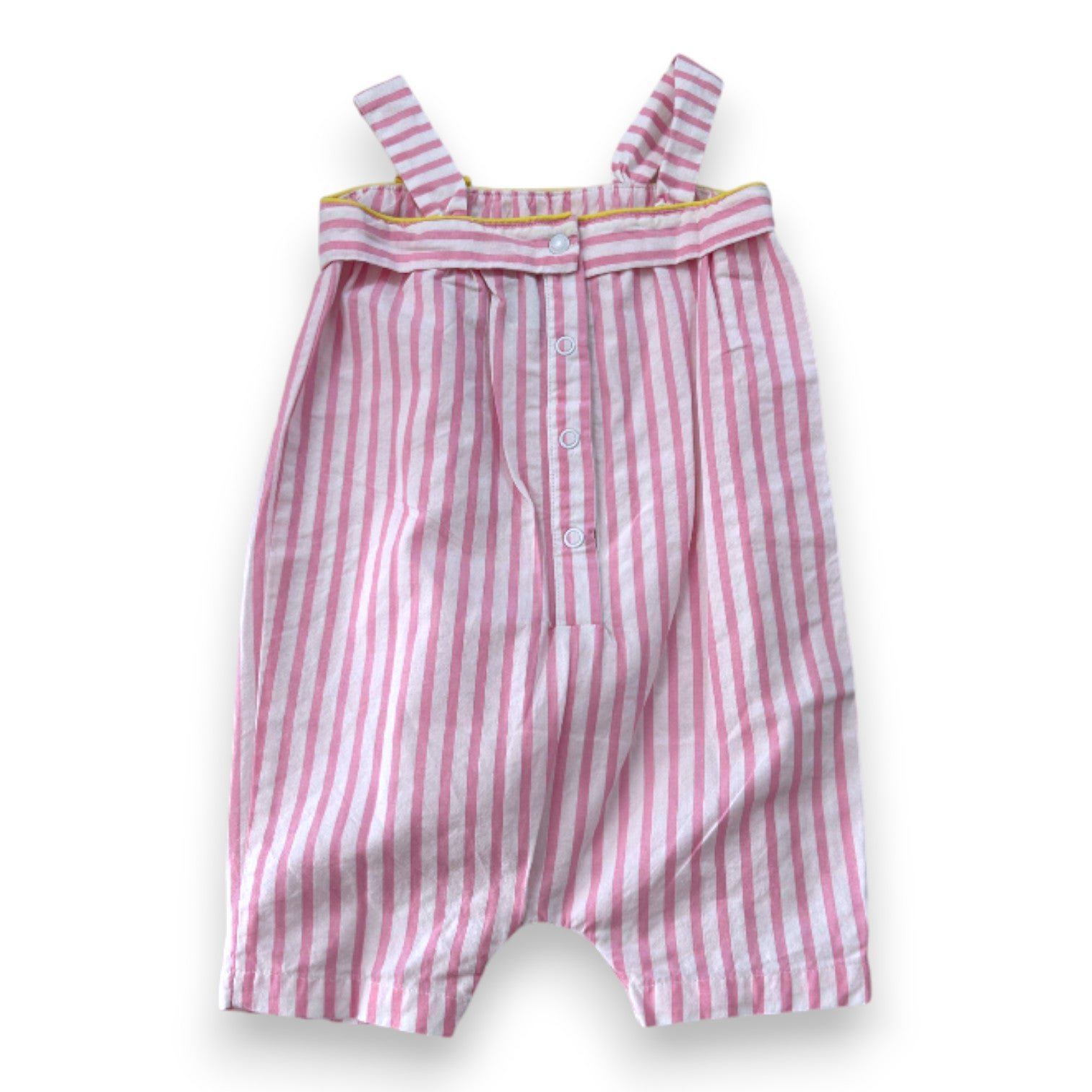 Pink baby jumpsuit - 6 months PETIT BATEAU - Seconde Main Pink