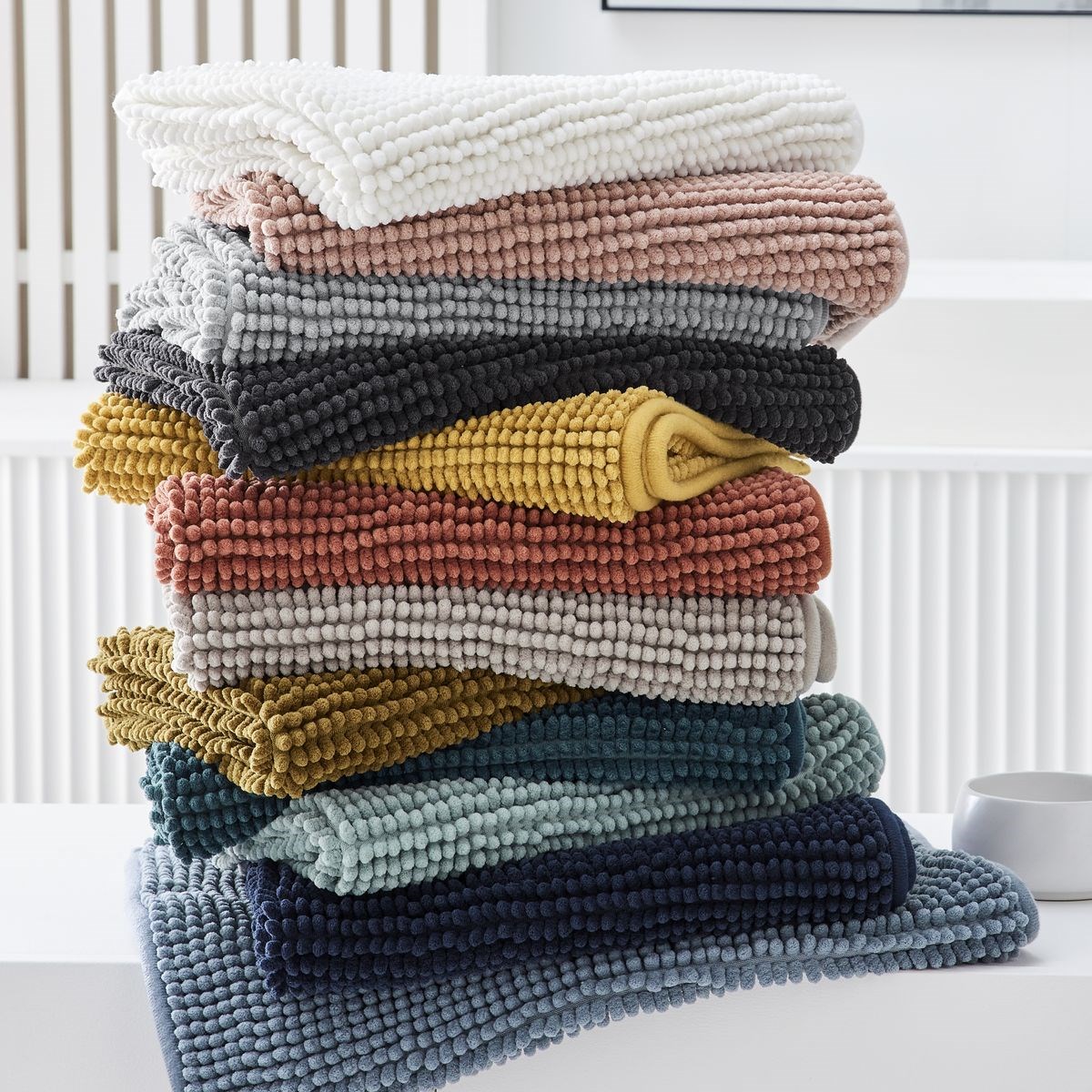 Spotted bath mat TODAY LINGE DE MAISON Beige