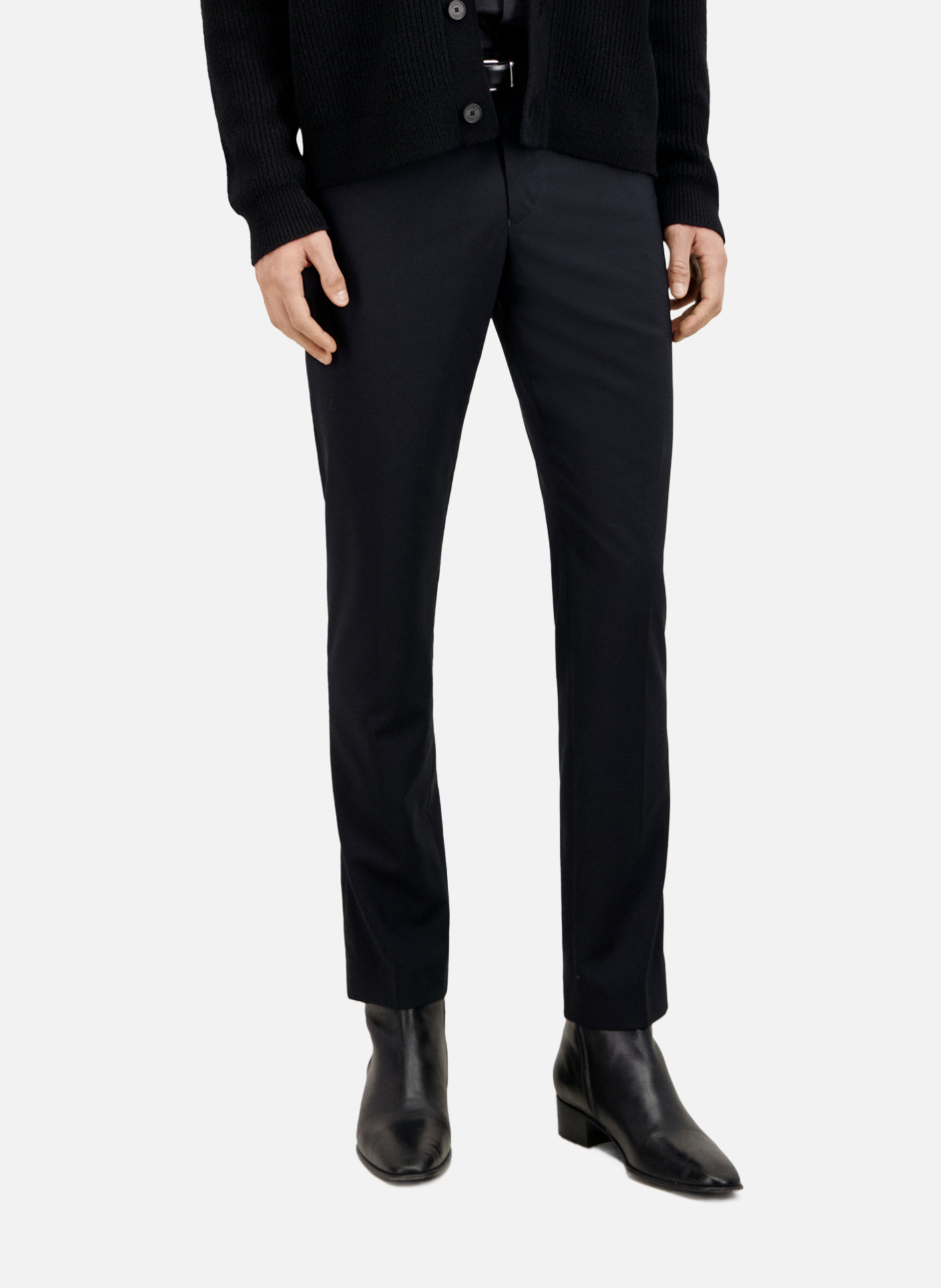 Leather Chelsea boots THE KOOPLES Black