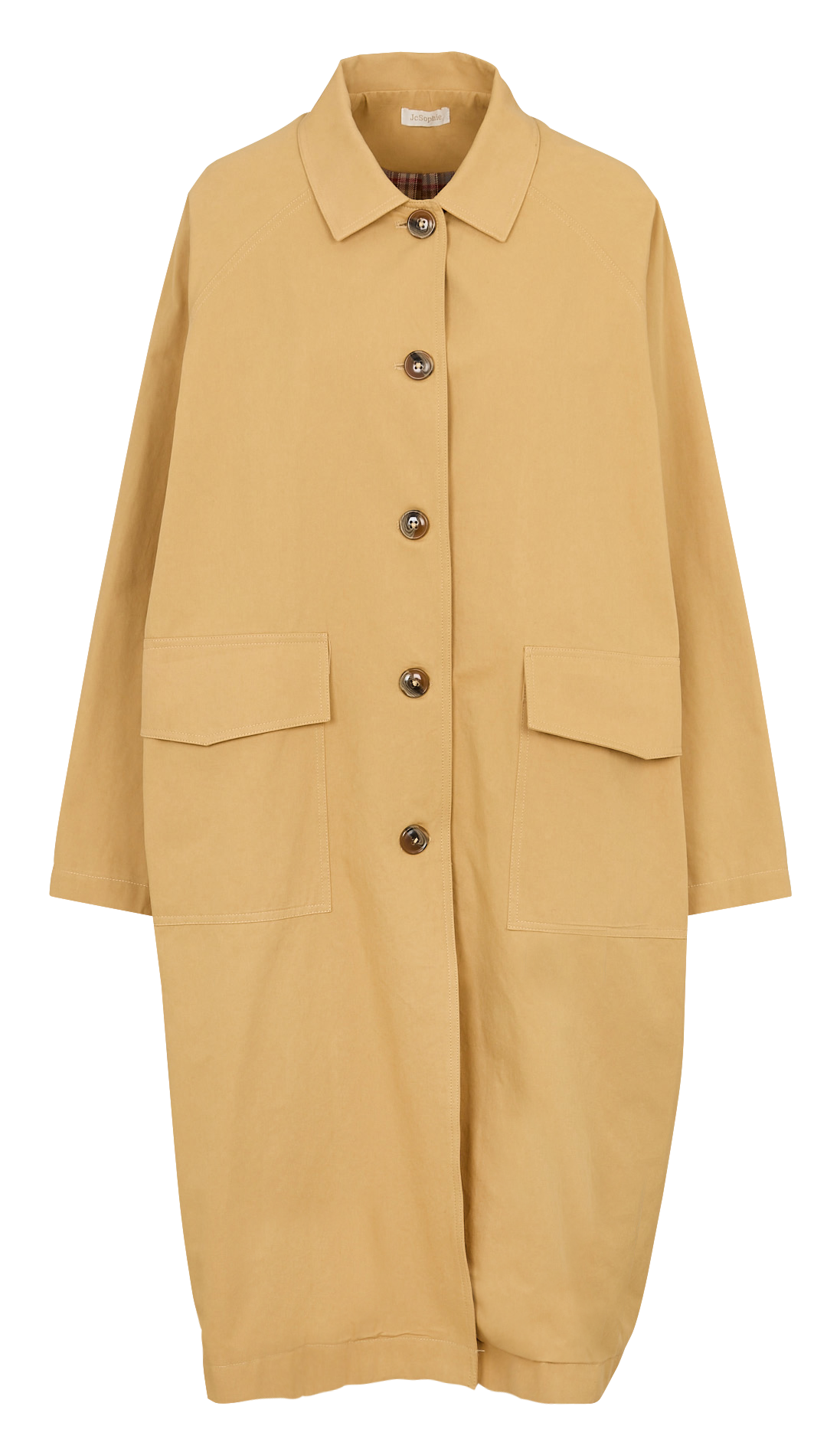 Trench oversize en coton JC SOPHIE Marron