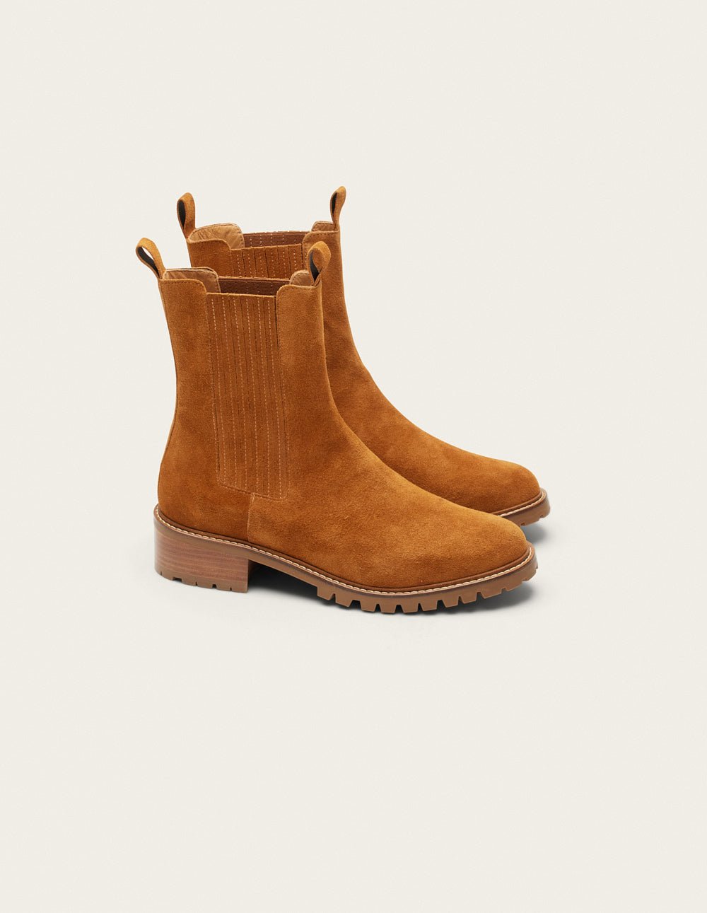 Flat ankle boots ODAJE EX. M.MOUSTACHE Brown