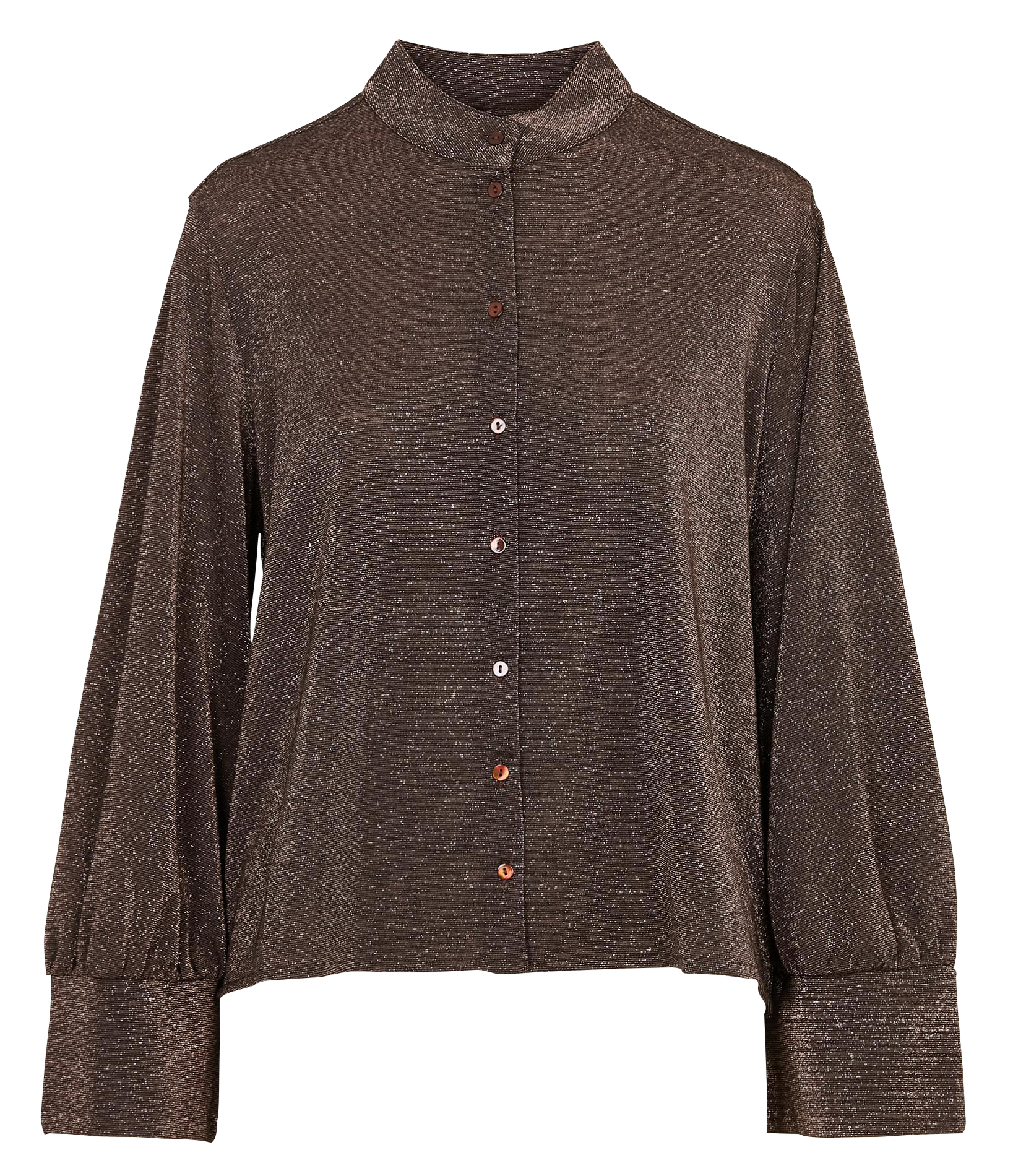 Fluid round neck sparkling shirt FRANKLIN Rame