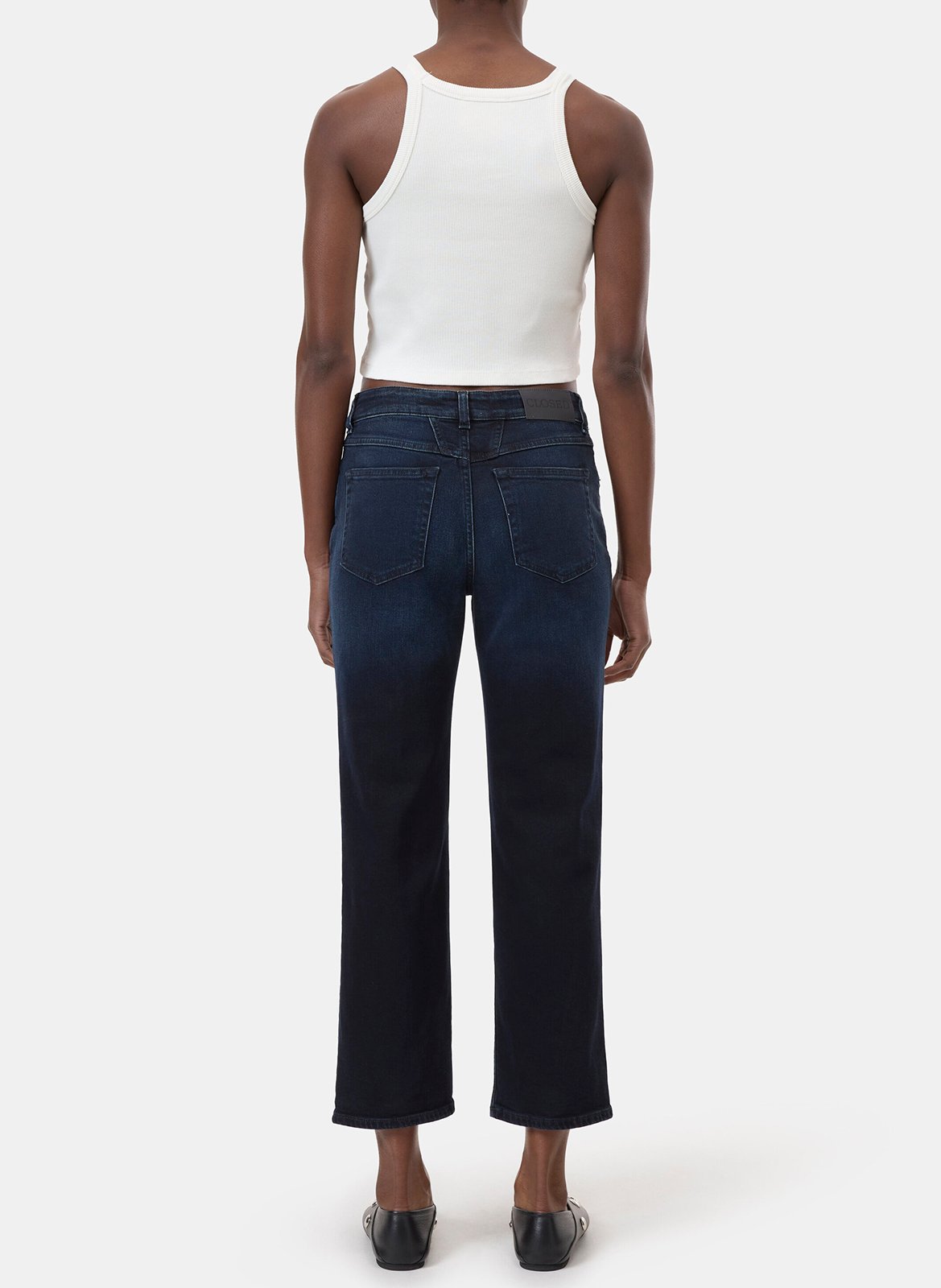 7/8 straight jeans CLOSED Blue