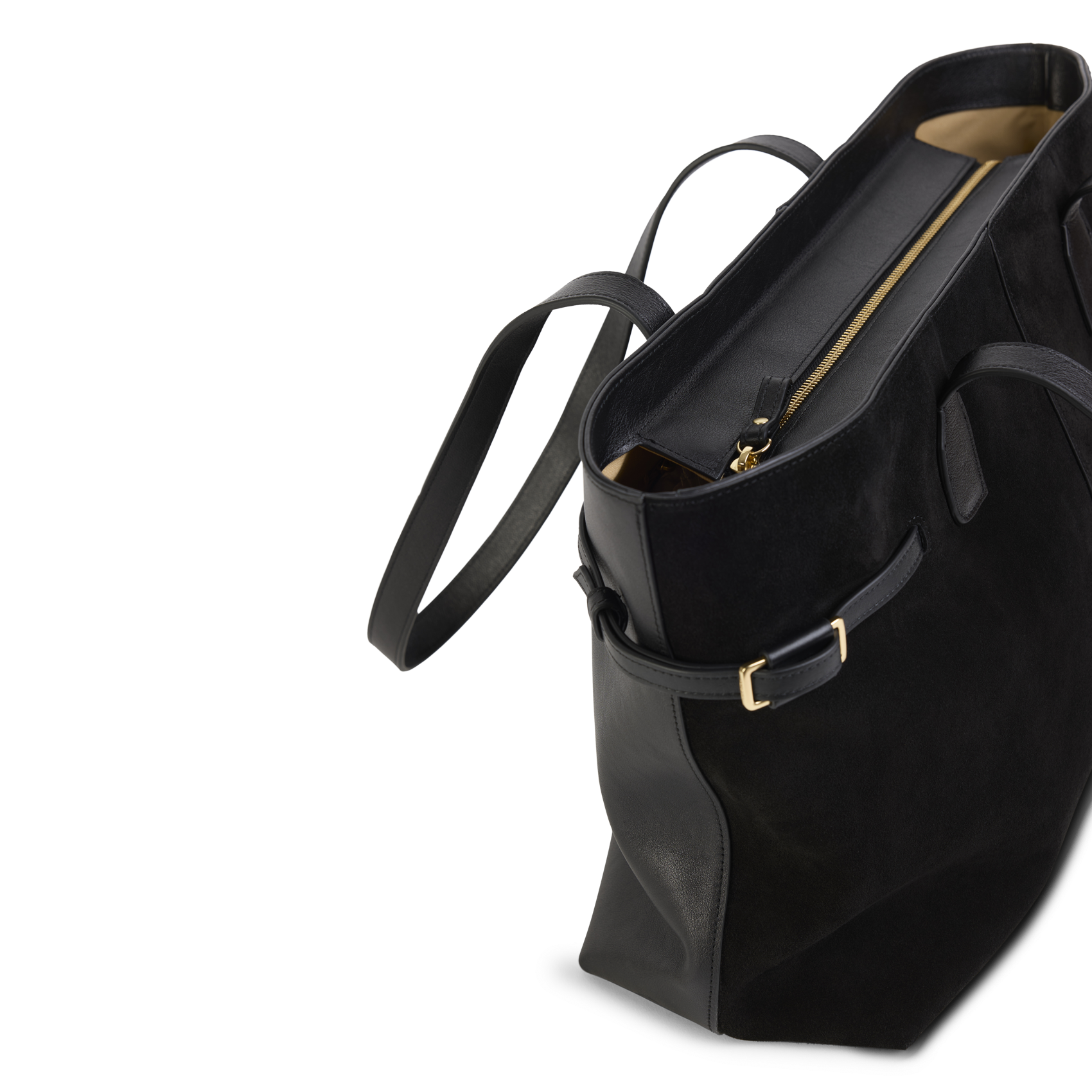 Sac cabas en cuir NAT & NIN Noir