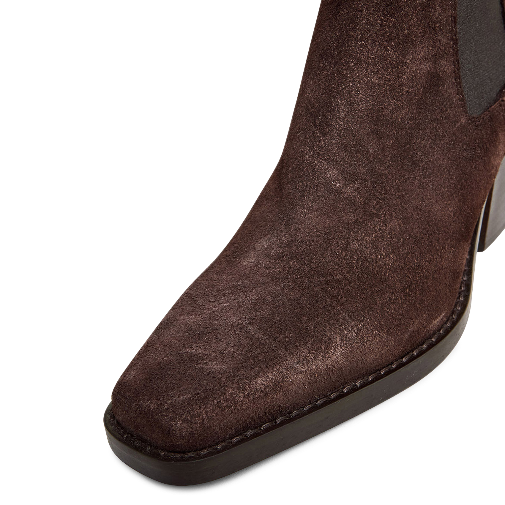 Suède enkellaarzen JONAK Brown