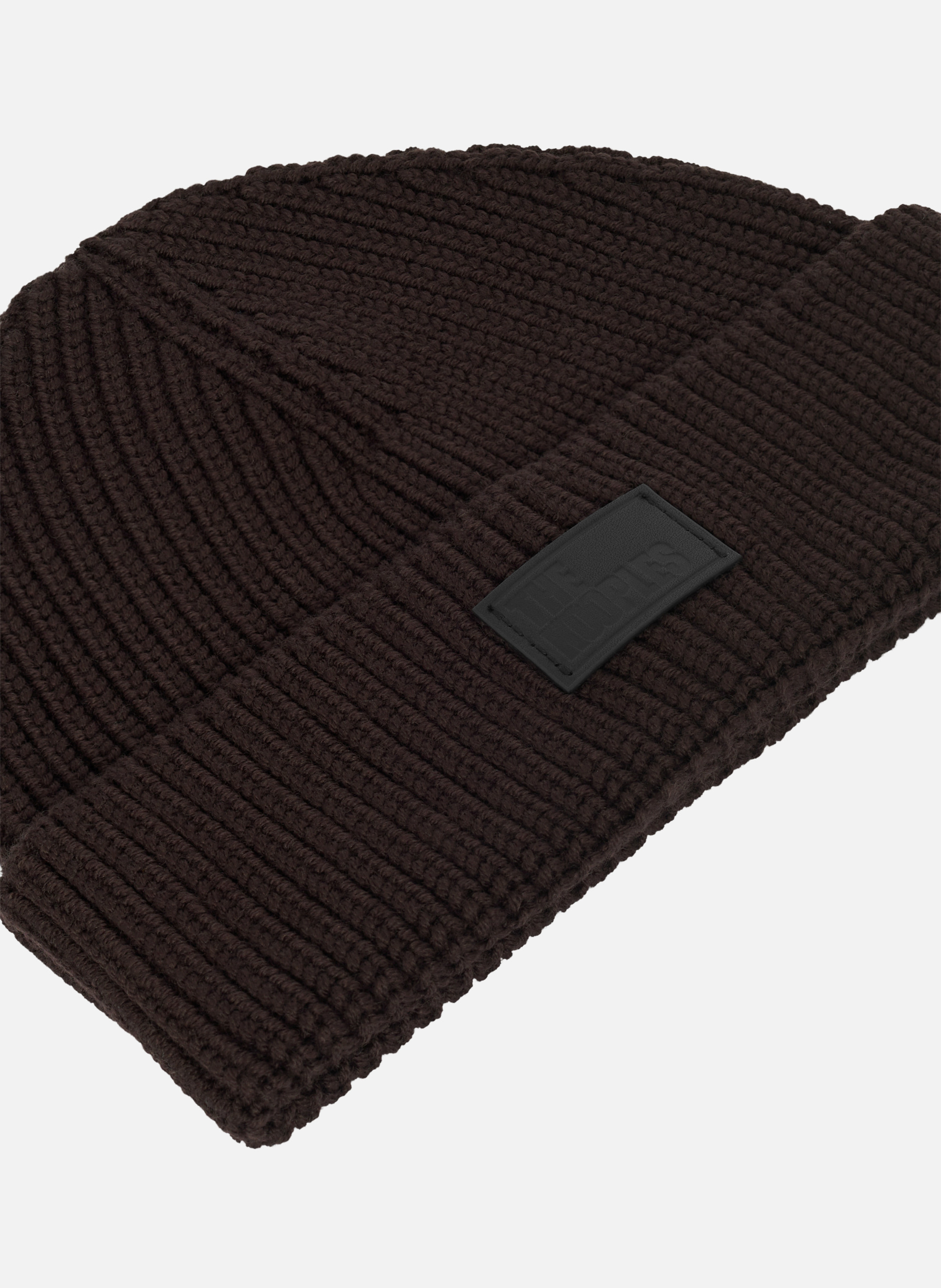 Cuffed beanie THE KOOPLES Brown