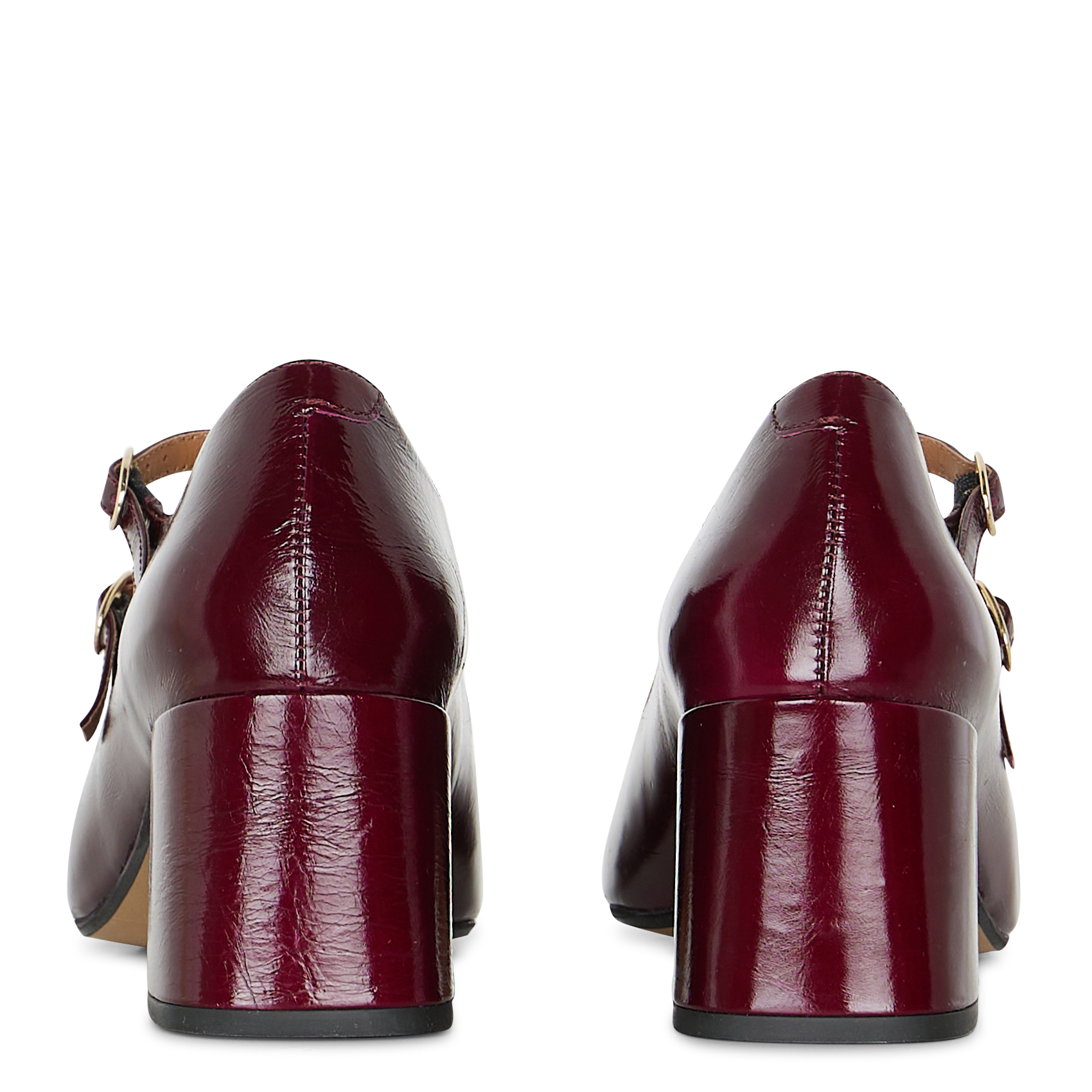 Lakleren Mary Jane-schoenen MELLOW YELLOW Rood