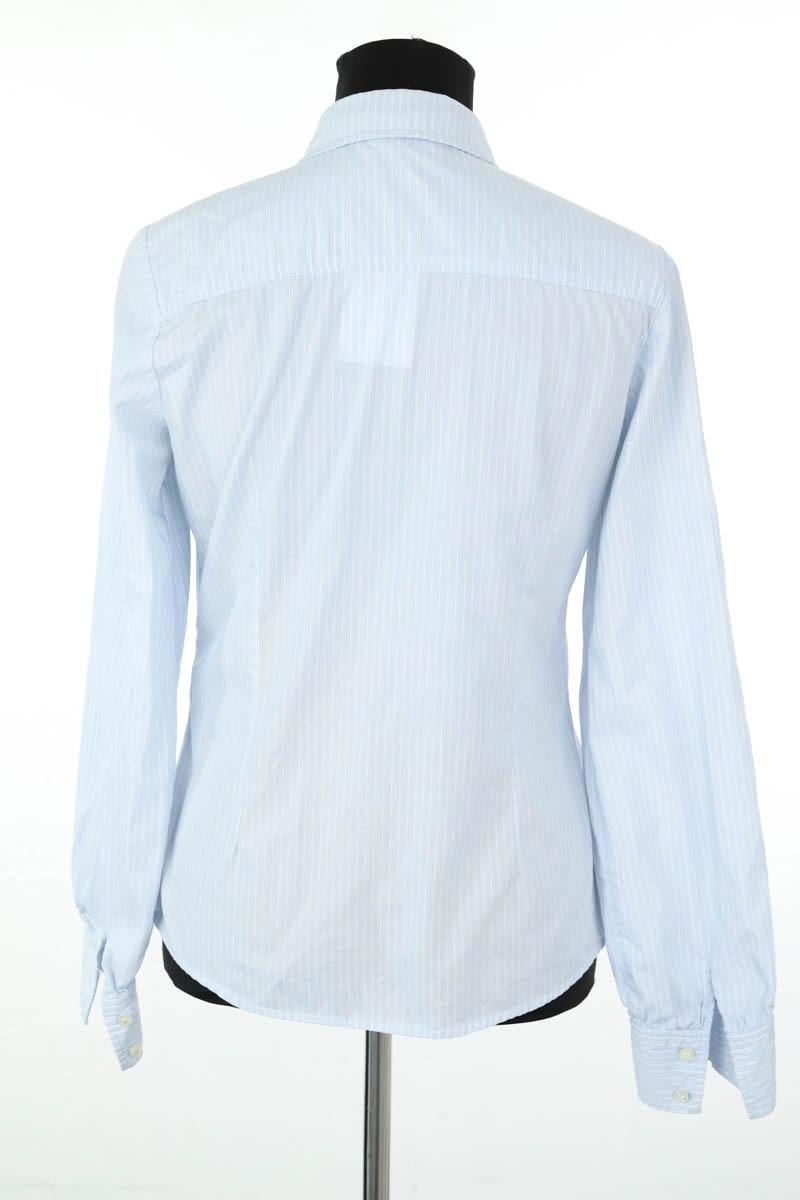 Cotton shirt TARA JARMON - Seconde Main Blue