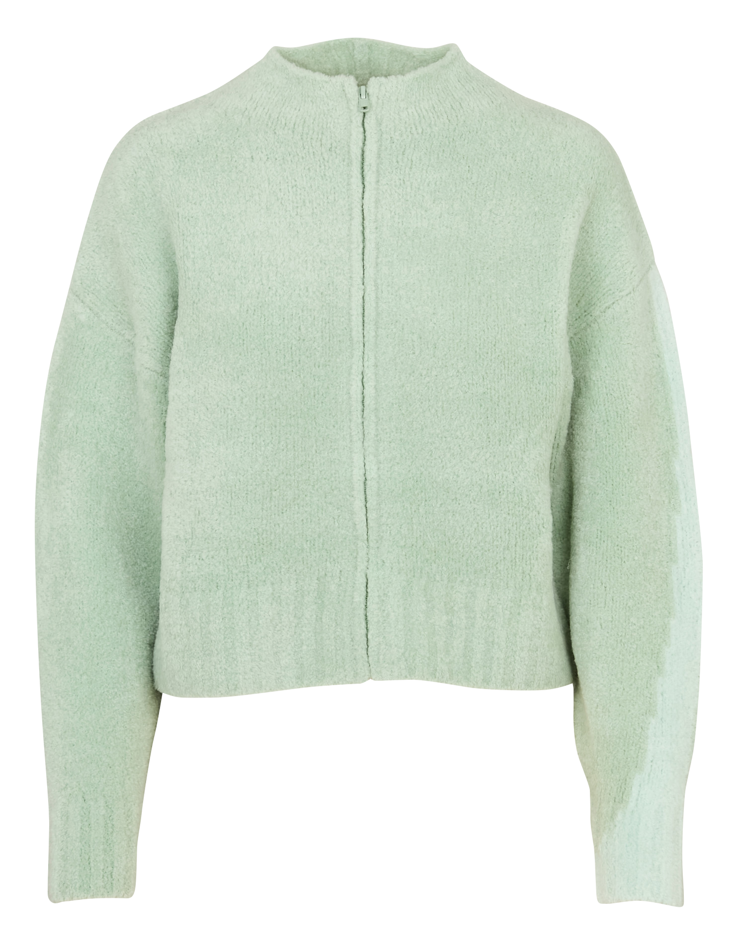 Straight-fit vest van wolmix COTELAC Groen