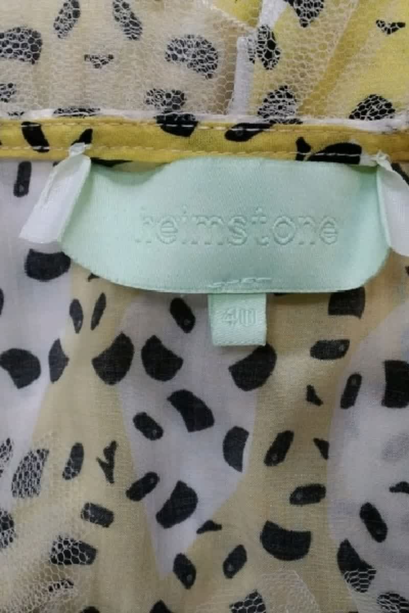 Azawood sleeveless top HEIMSTONE - Seconde Main Yellow