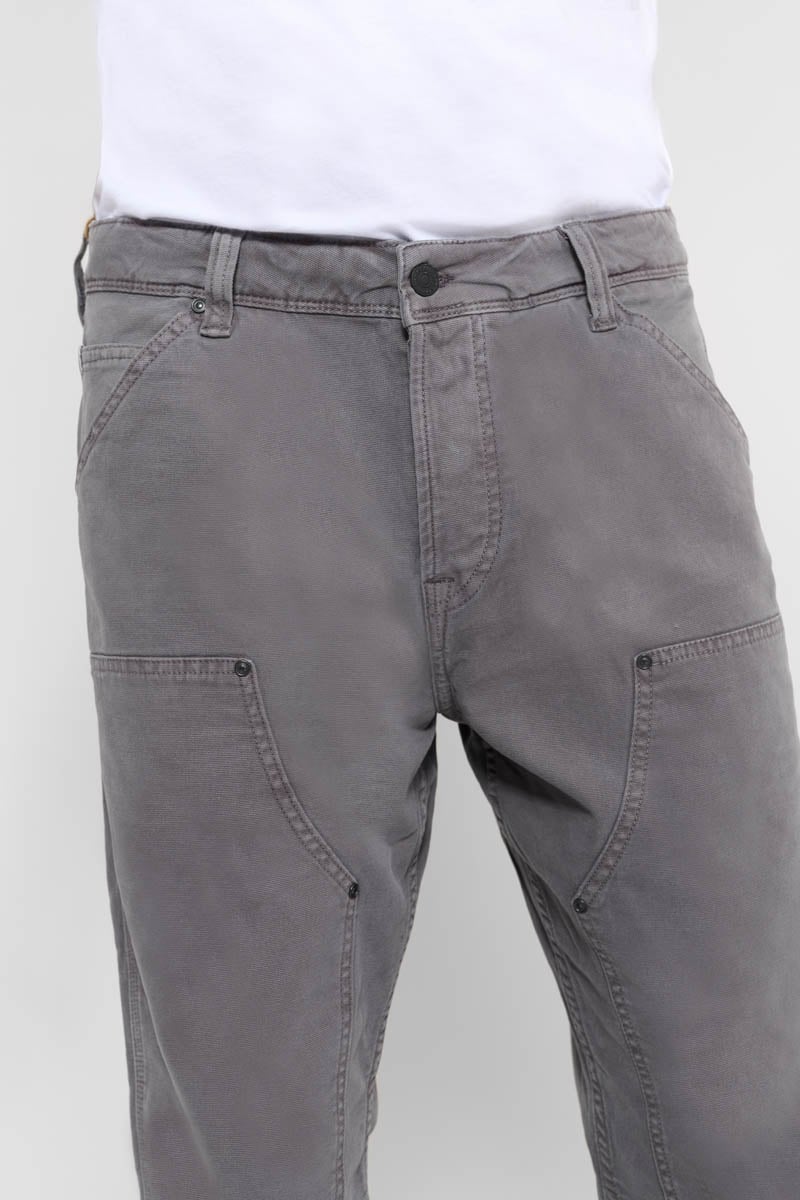 Straight pants LE TEMPS DES CERISES Grey
